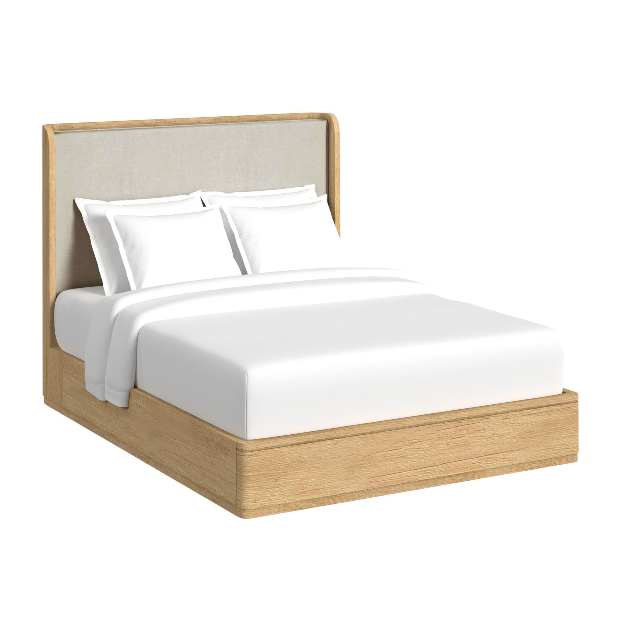 Elements International Rosalie B-16860-6-QB Queen Upholstered Bed - Image 1