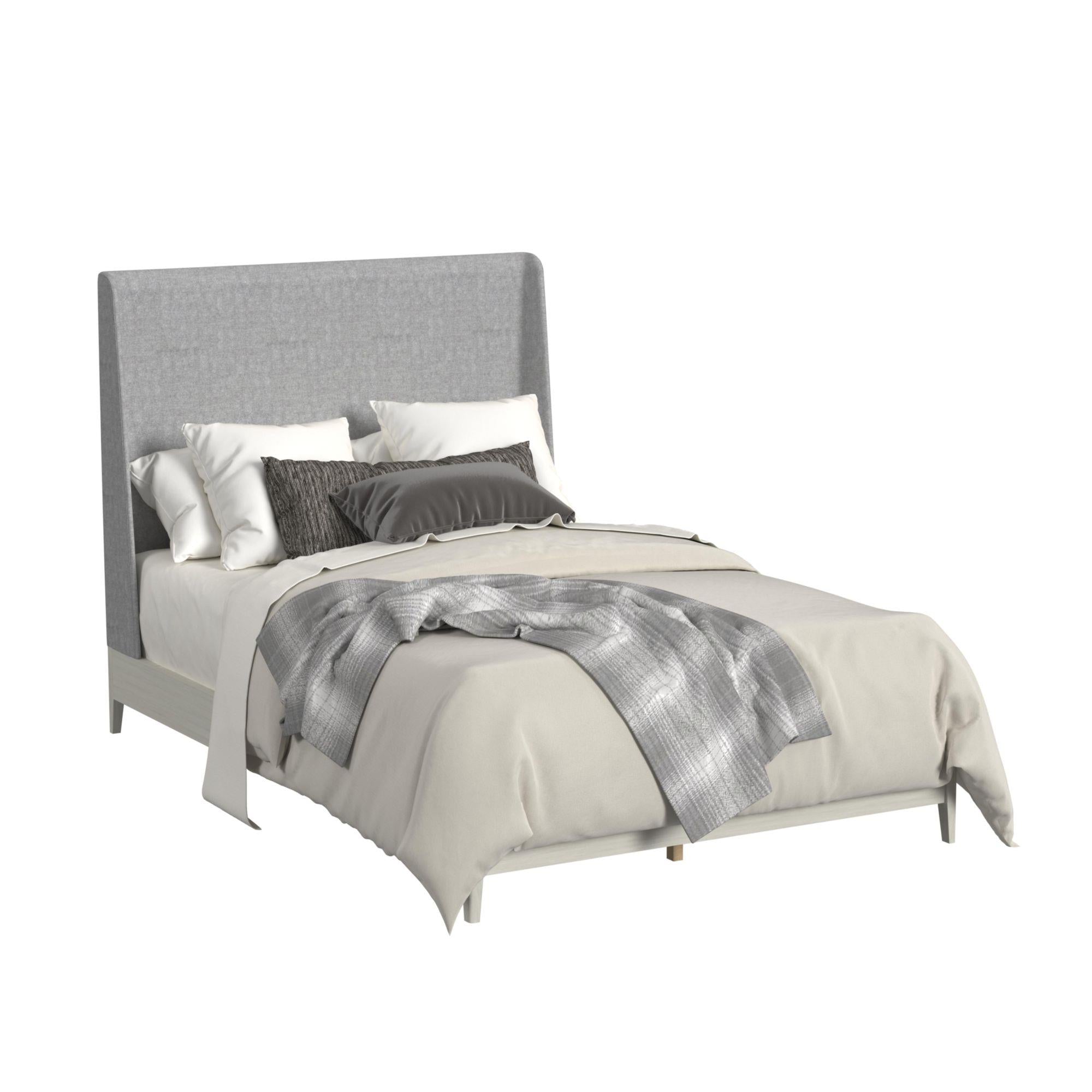 Elements International Westland B-13000-6-QUB Queen Upholstered Bed - Image 1