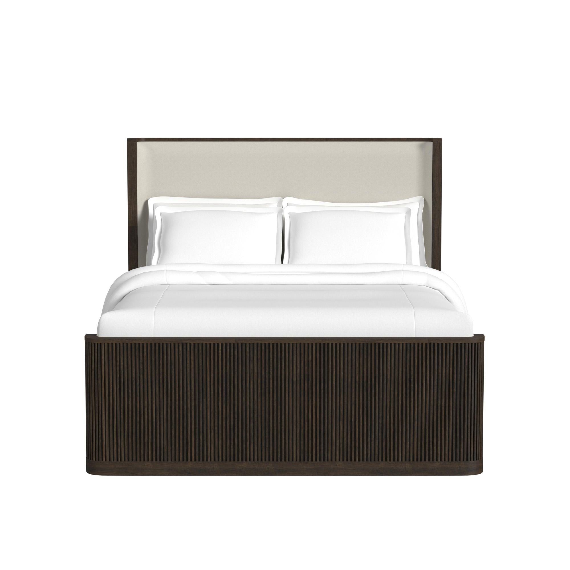 Elements International Sylvie B-16000-5-QUB Queen Upholstered Bed - Image 2