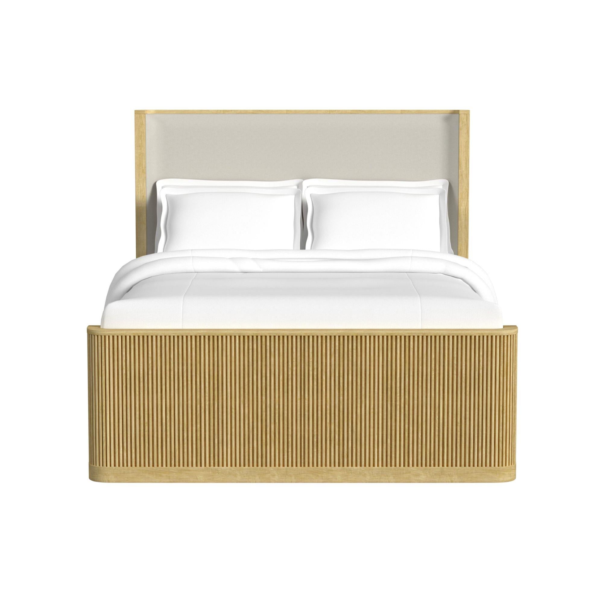 Elements International Sylvie B-16000-6-QUB Queen Upholstered Bed - Image 2