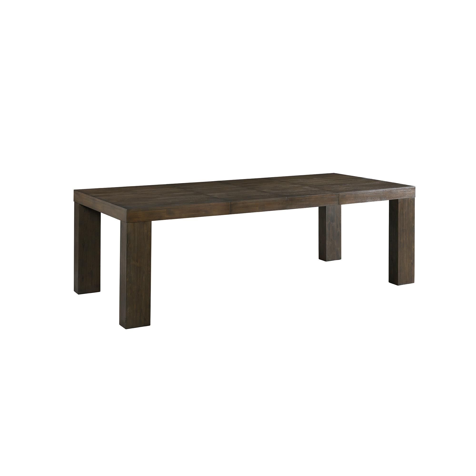 Elements International Grady DGD218DTB Rectangle Dining Table