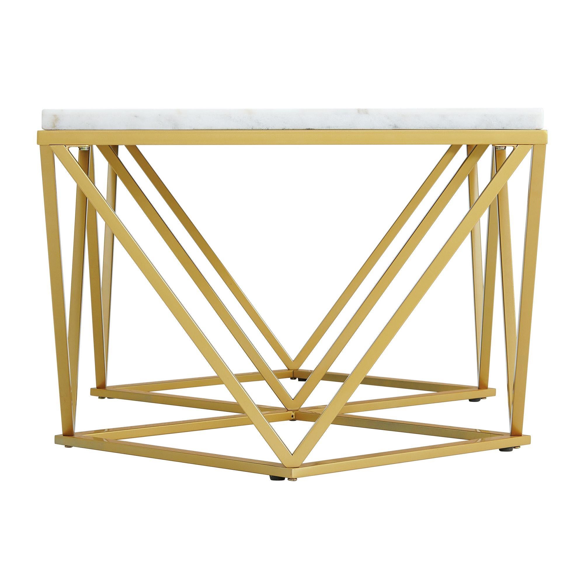 Elements International Riko CRK120CT Rectangular Coffee Table - Image 3