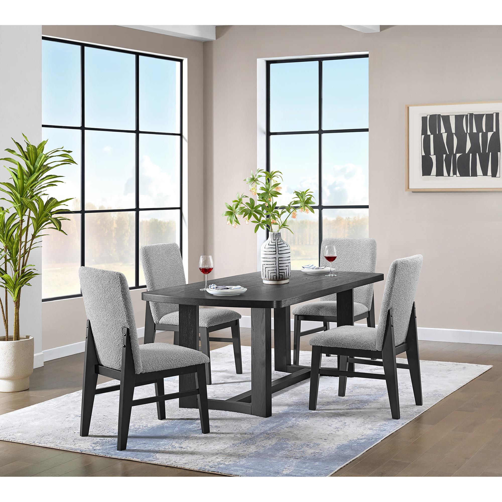 Elements International Portland D-1710-8-DT2 Rectangular Dining Table - Image 3