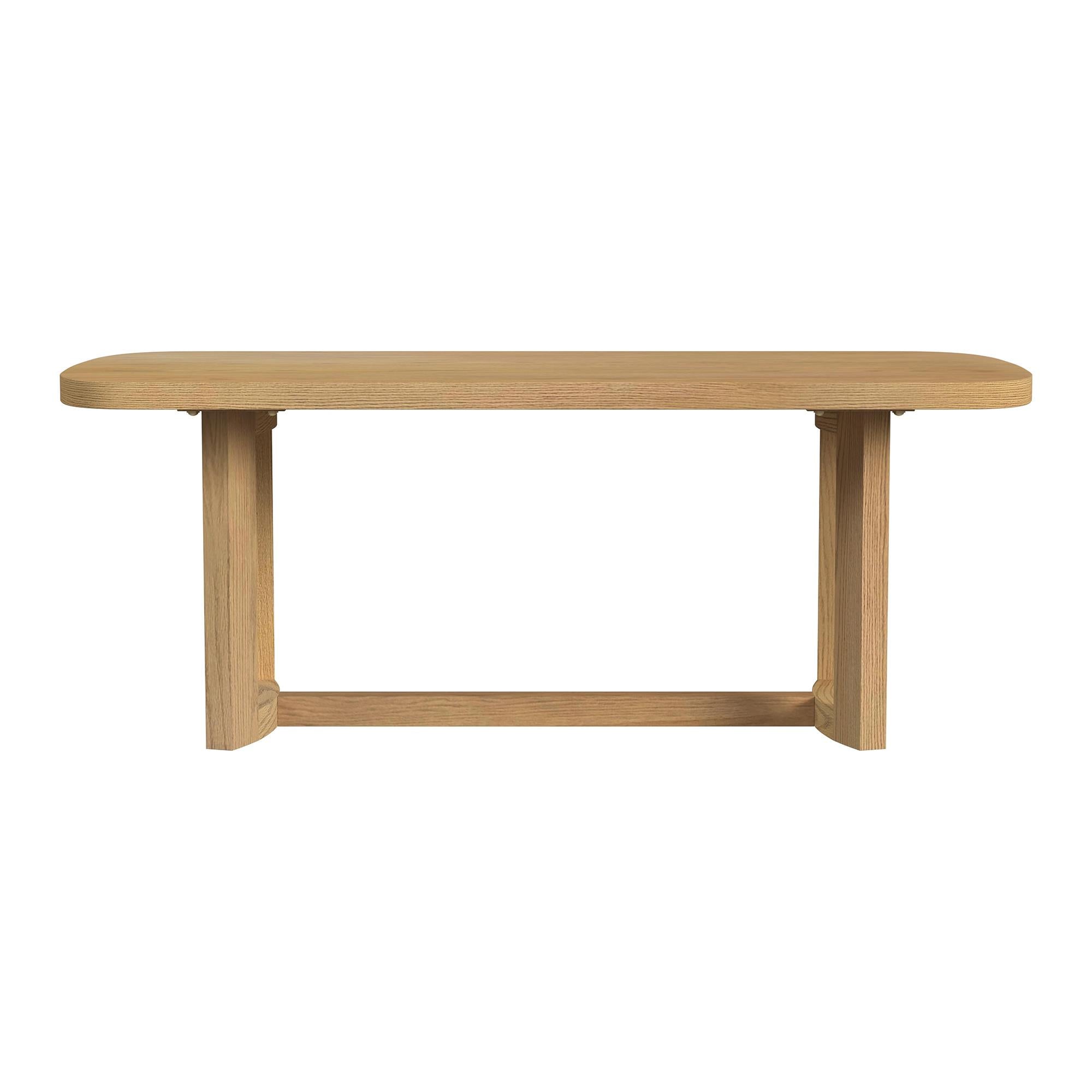 Elements International Portland D-1710-5-DT2 Rectangular Dining Table - Image 2