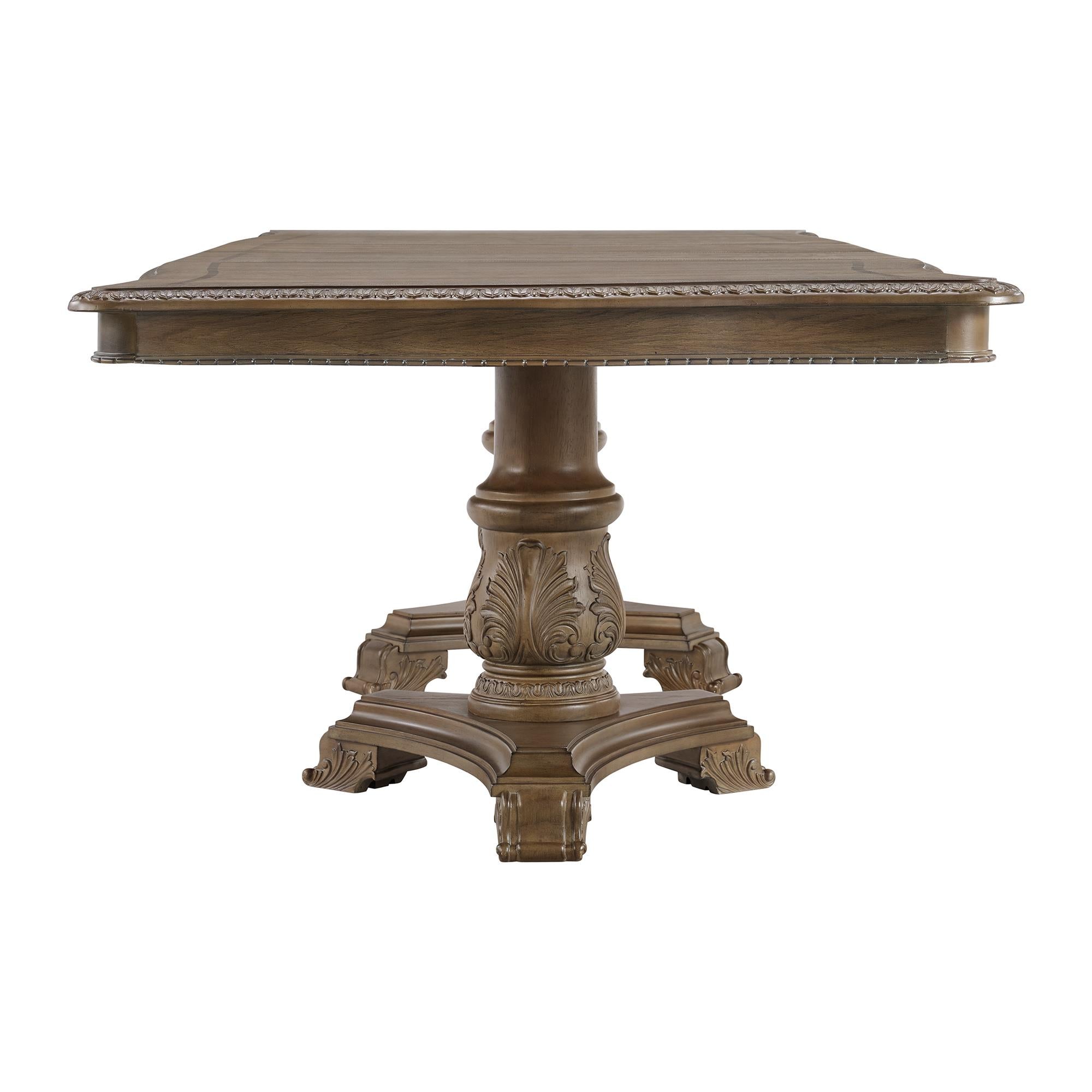 Elements International Madison Park D-10460-5-DT Rectangular Dining Table - Image 3