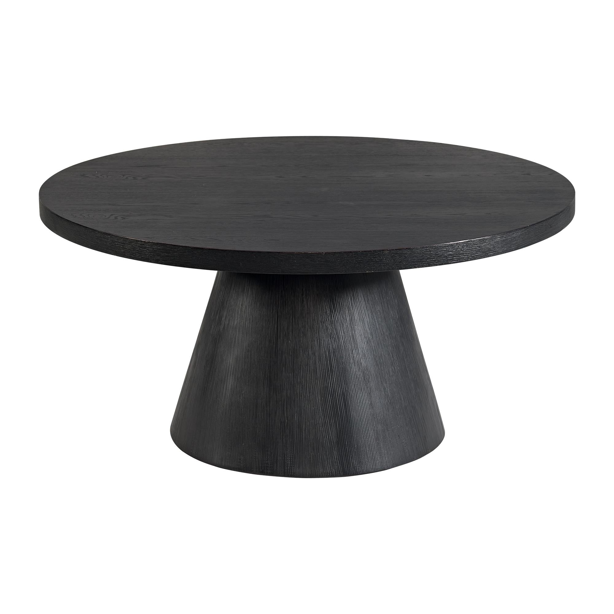 Elements International Portland T-1710-8-CT1 Round Coffee Table