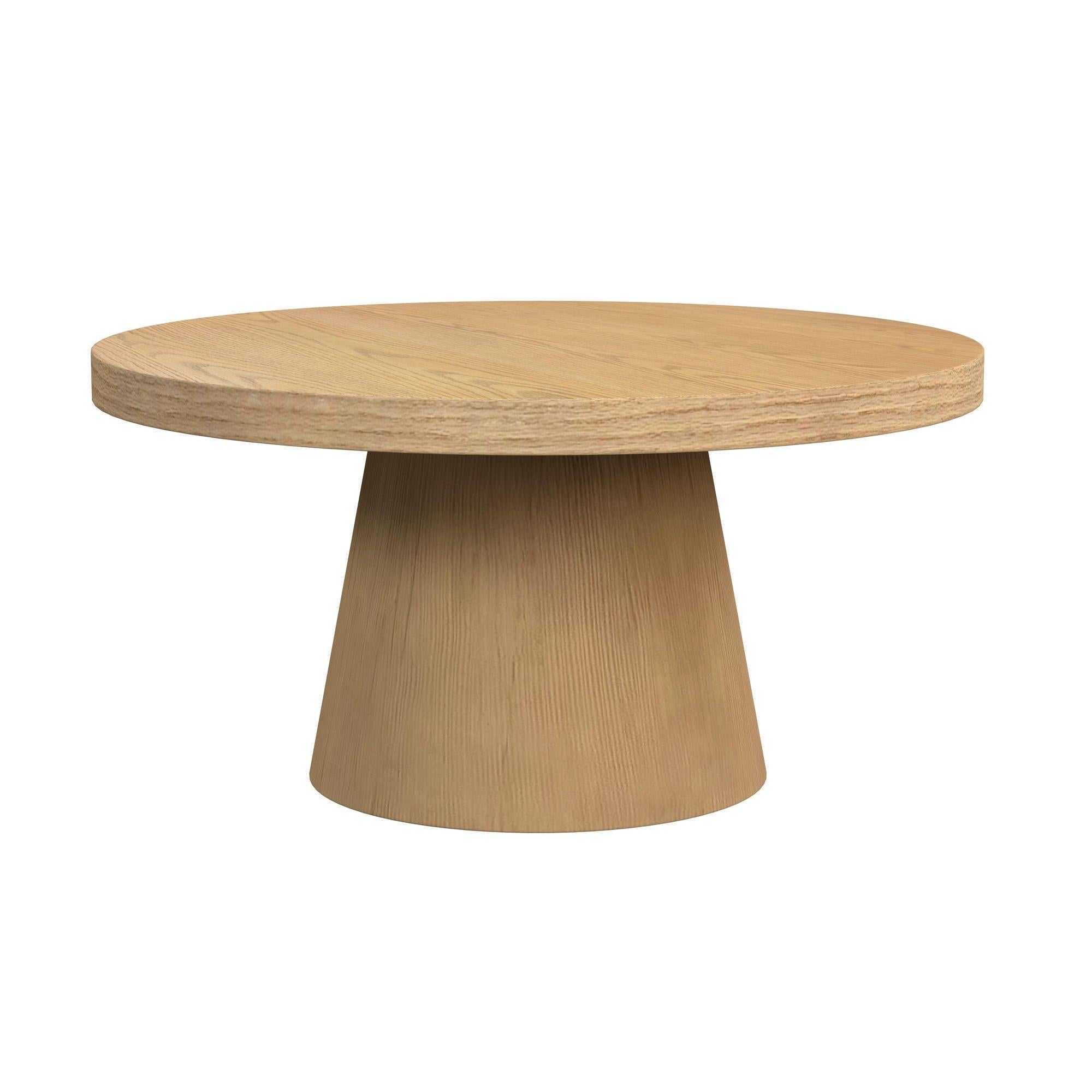 Elements International Portland T-1710-5-CT1 Round Coffee Table