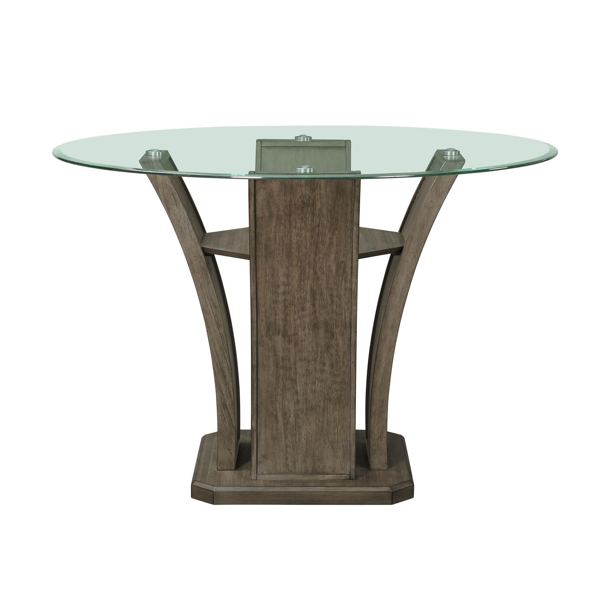 Elements International Dapper DPR300RCDTTB Round Counter Table - Image 2