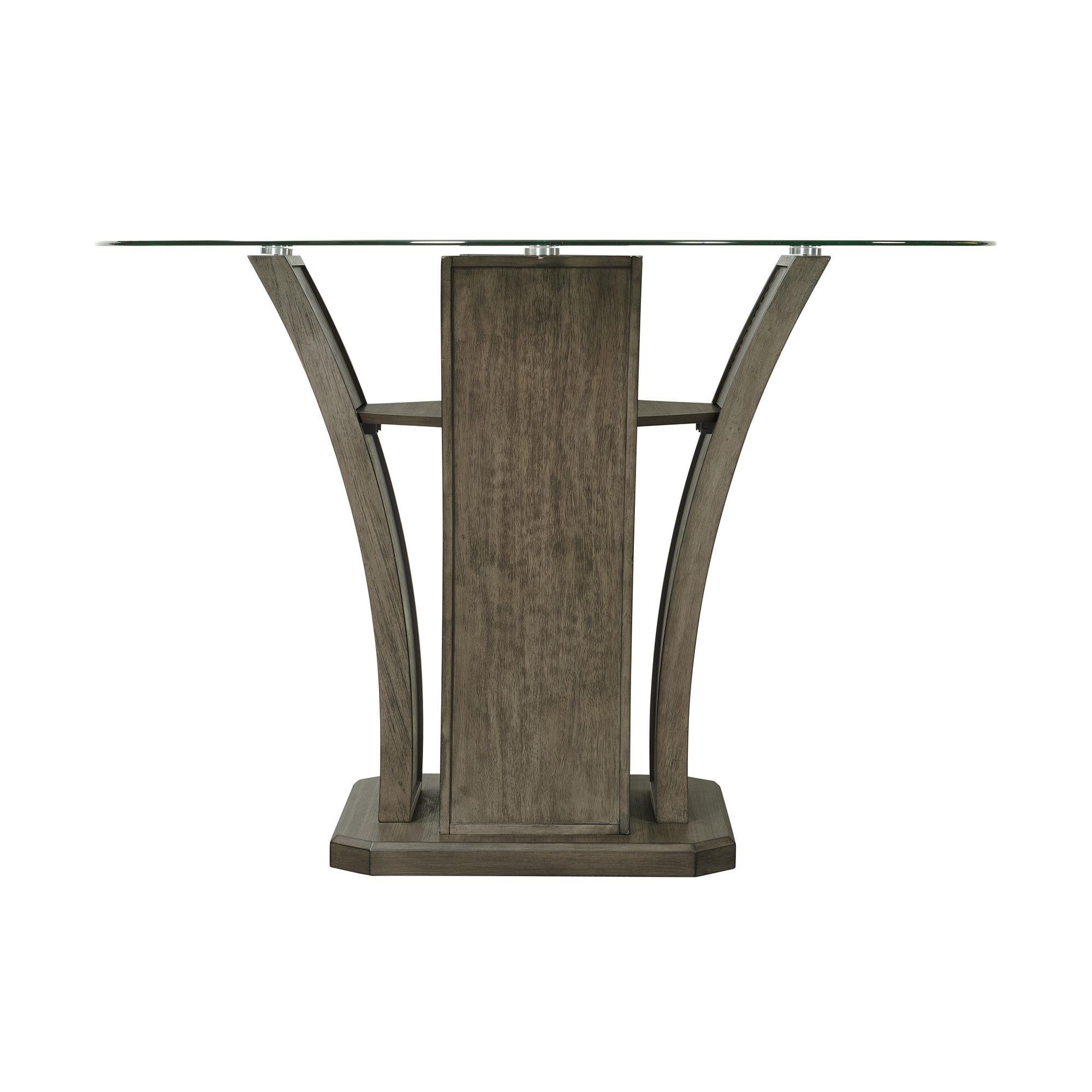 Elements International Dapper DPR300RCDTTB Round Counter Table - Image 3