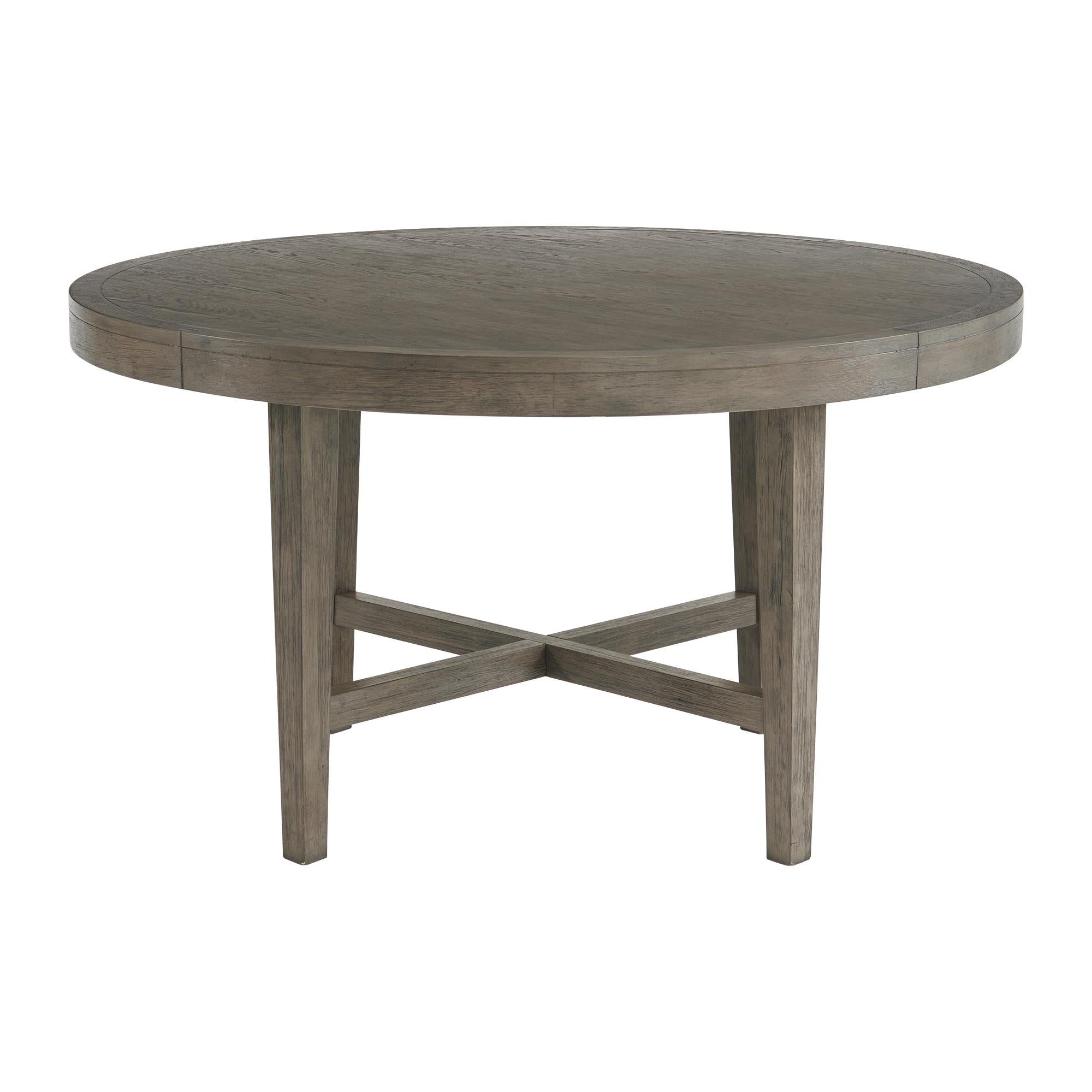 Elements International Versailles Contemporary D-3690-6-RDT Round Dining Table - Image 2