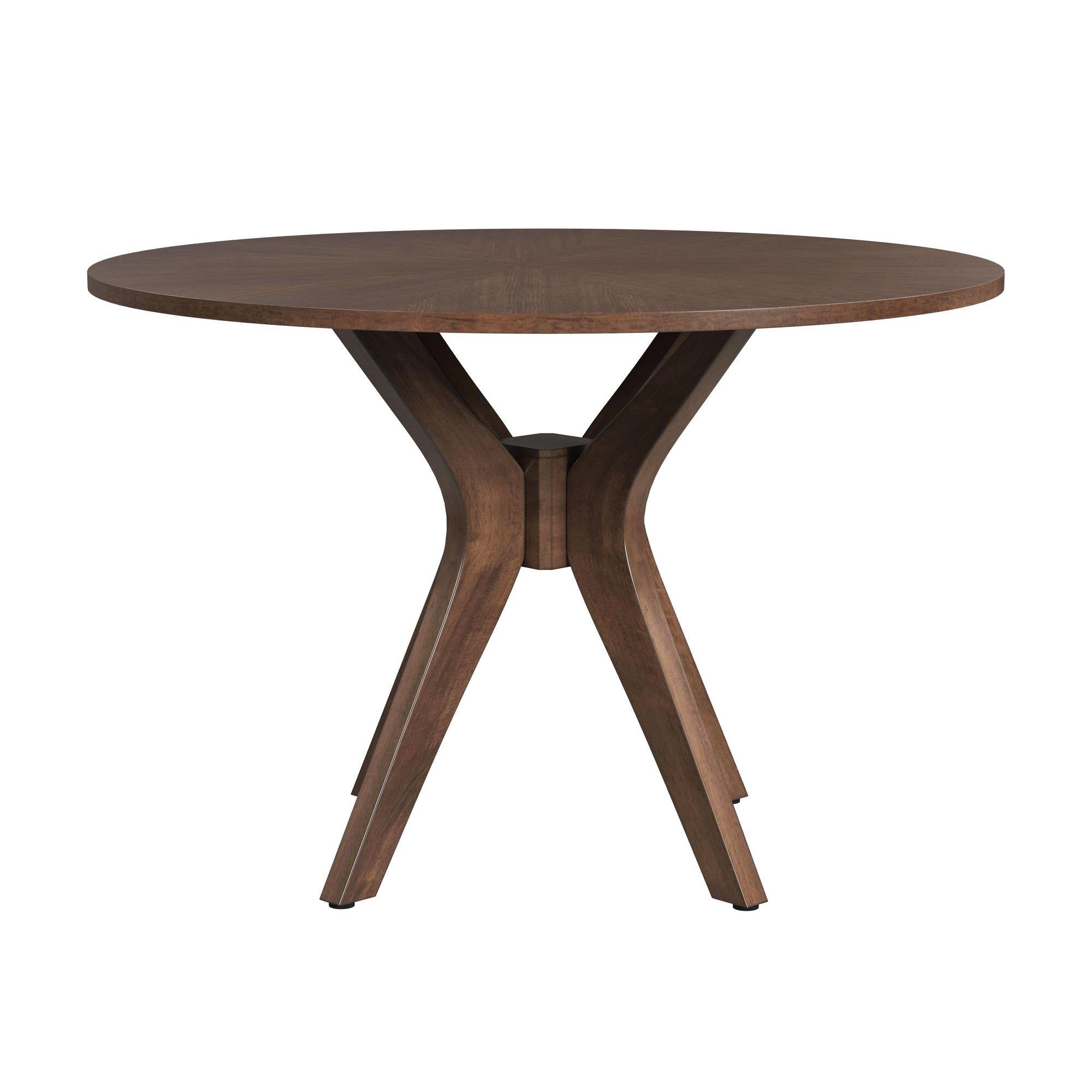 Elements International Santa Barbara D-16550-5-RDT Round Dining Table - Image 2