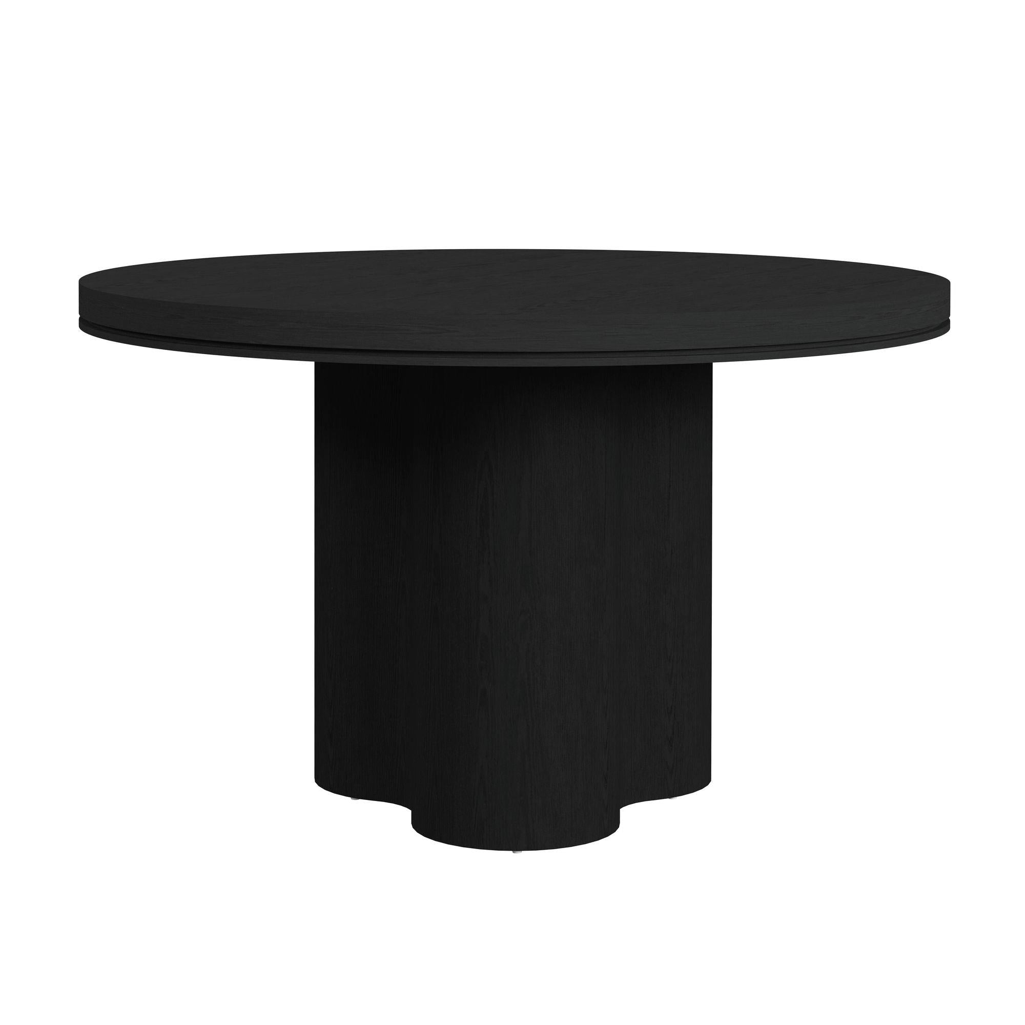 Elements International Rosalie D-16860-8-RDT Round Dining Table - Image 2