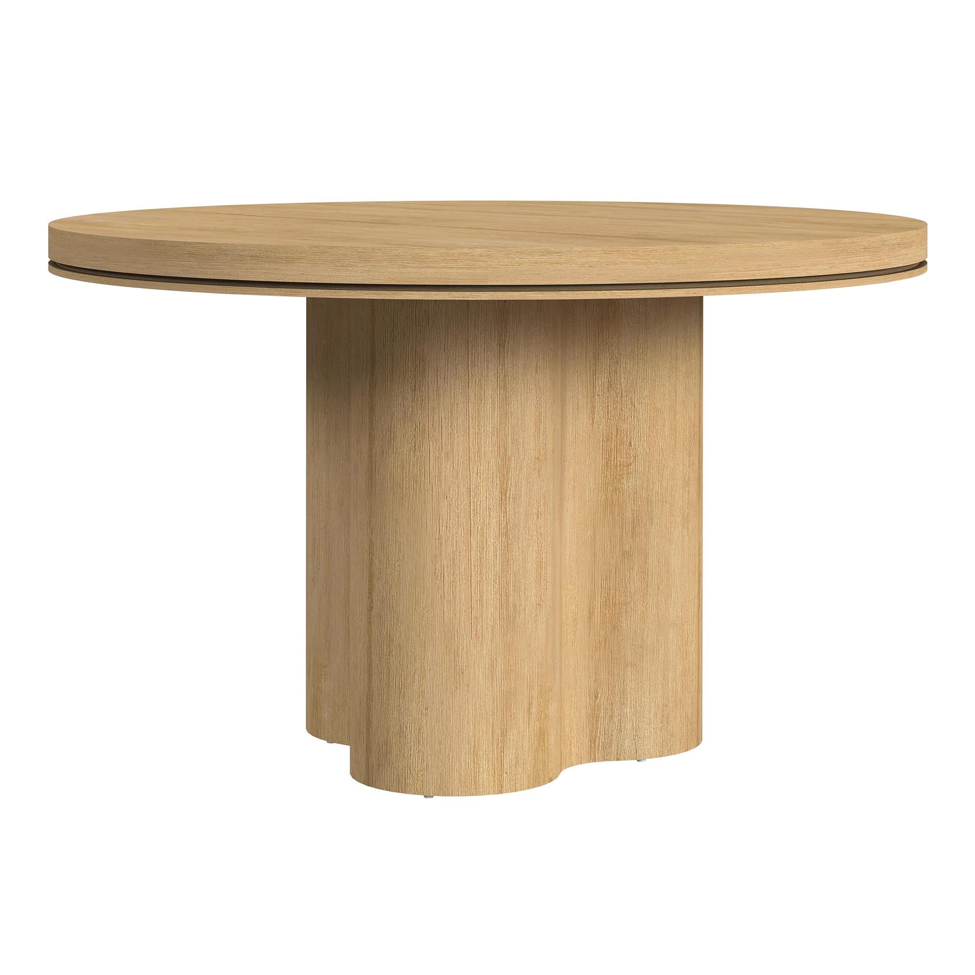 Elements International Rosalie D-16860-6-RDT Round Dining Table