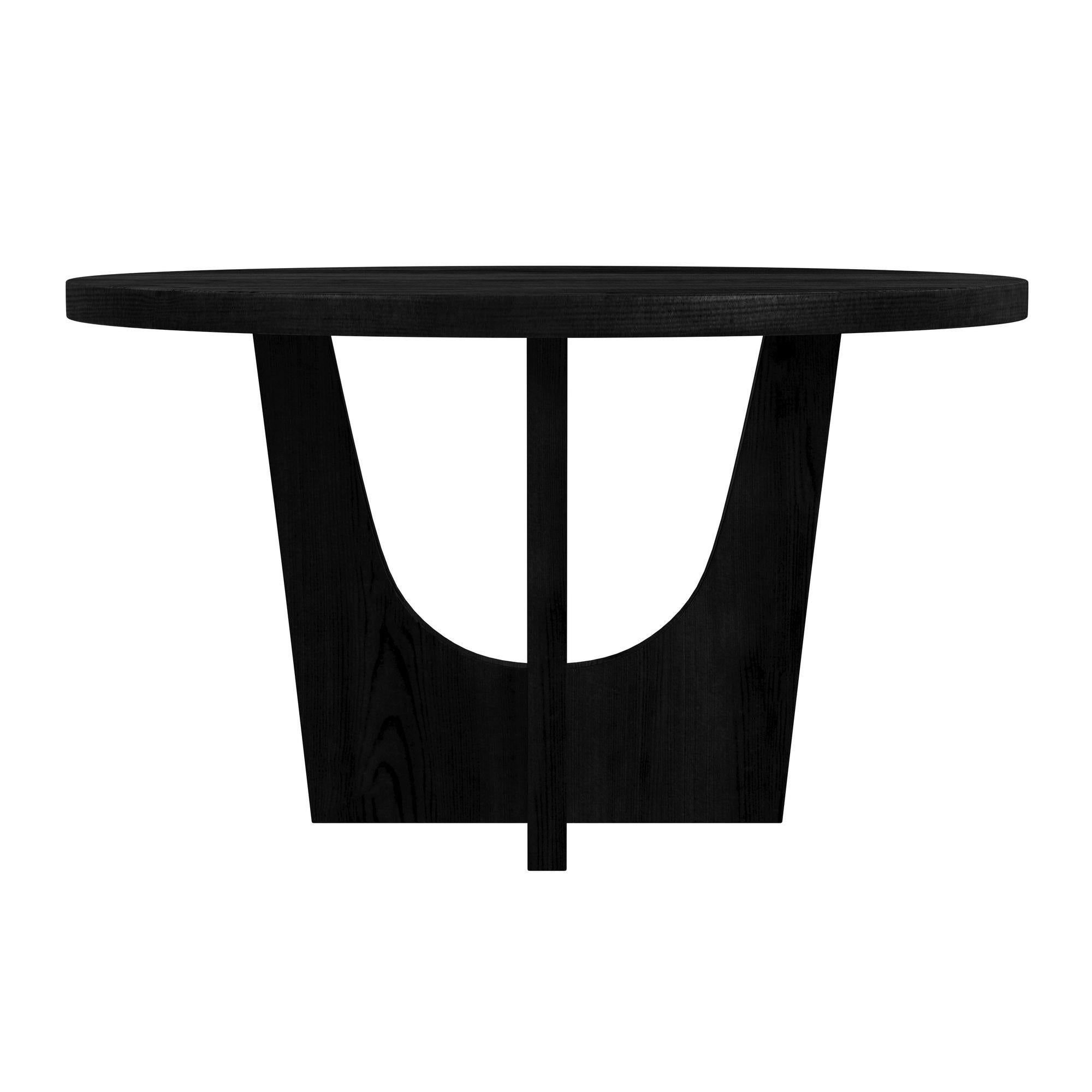 Elements International Oregon D-17380-8-DT1 Round Dining Table - Image 2