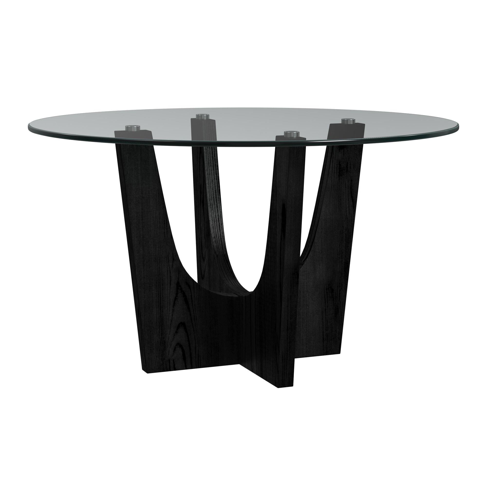 Elements International Oregon D-17380-8-DT3 Round Dining Table