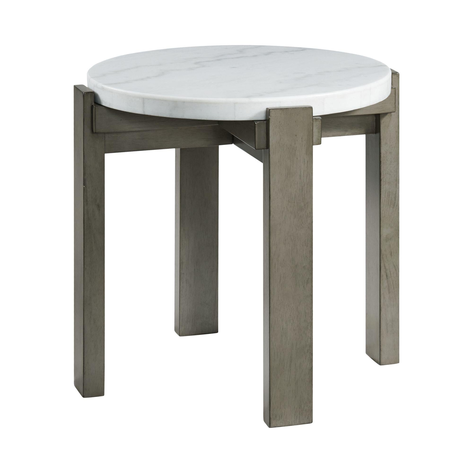 Elements International Rosamel T.17820.ET Round End Table