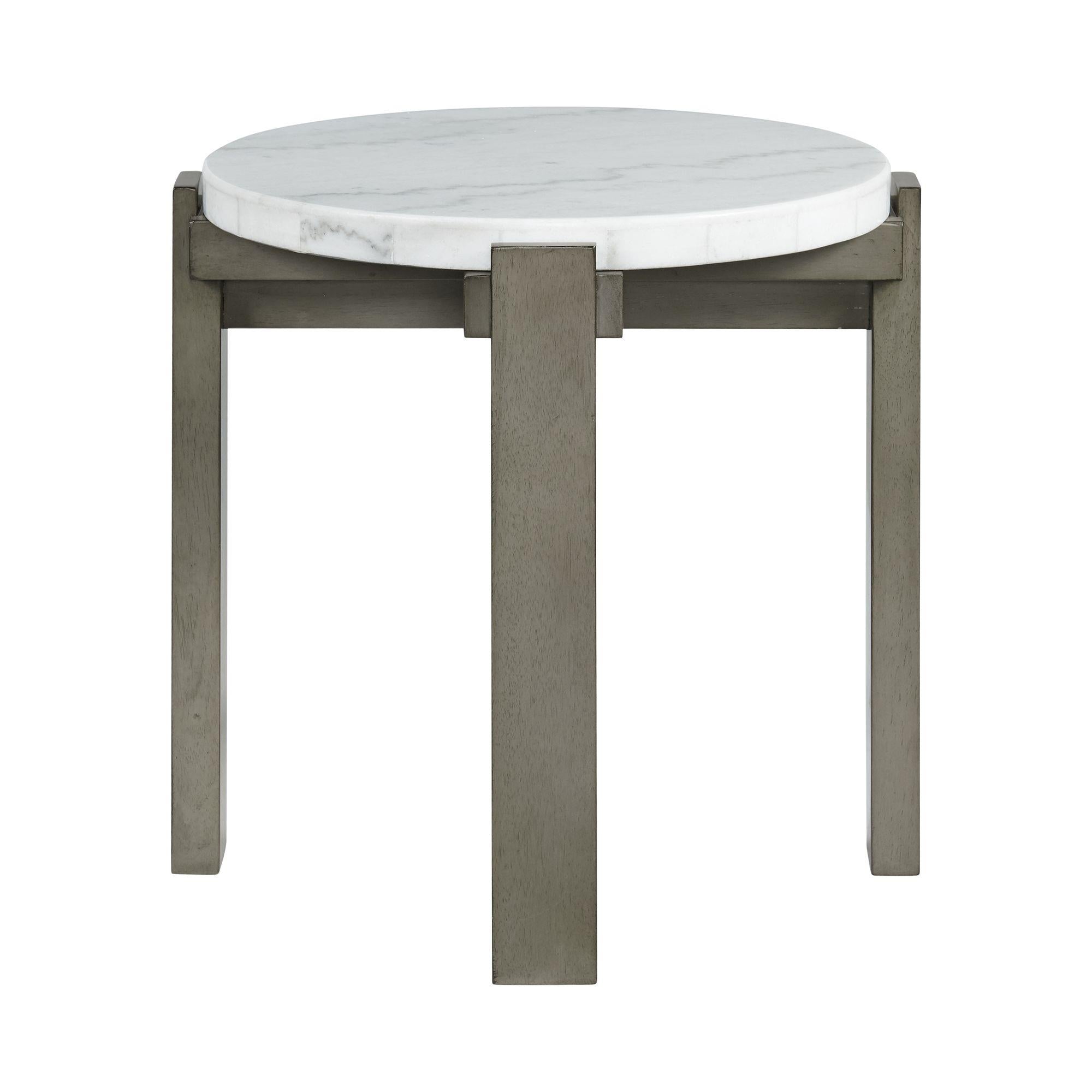 Elements International Rosamel T.17820.ET Round End Table - Image 2