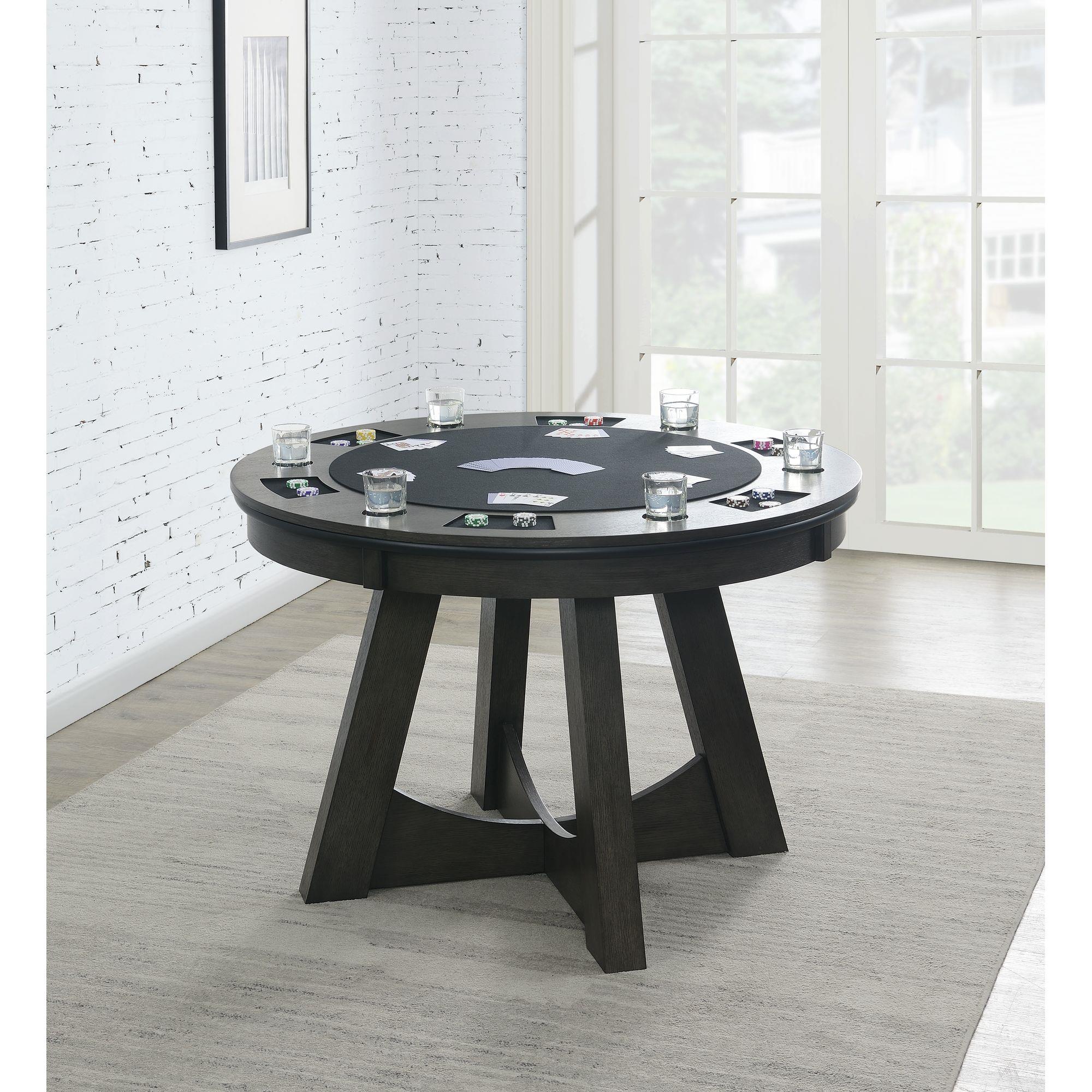 Elements International Prince GTPR100GT Round Game Table - Image 3