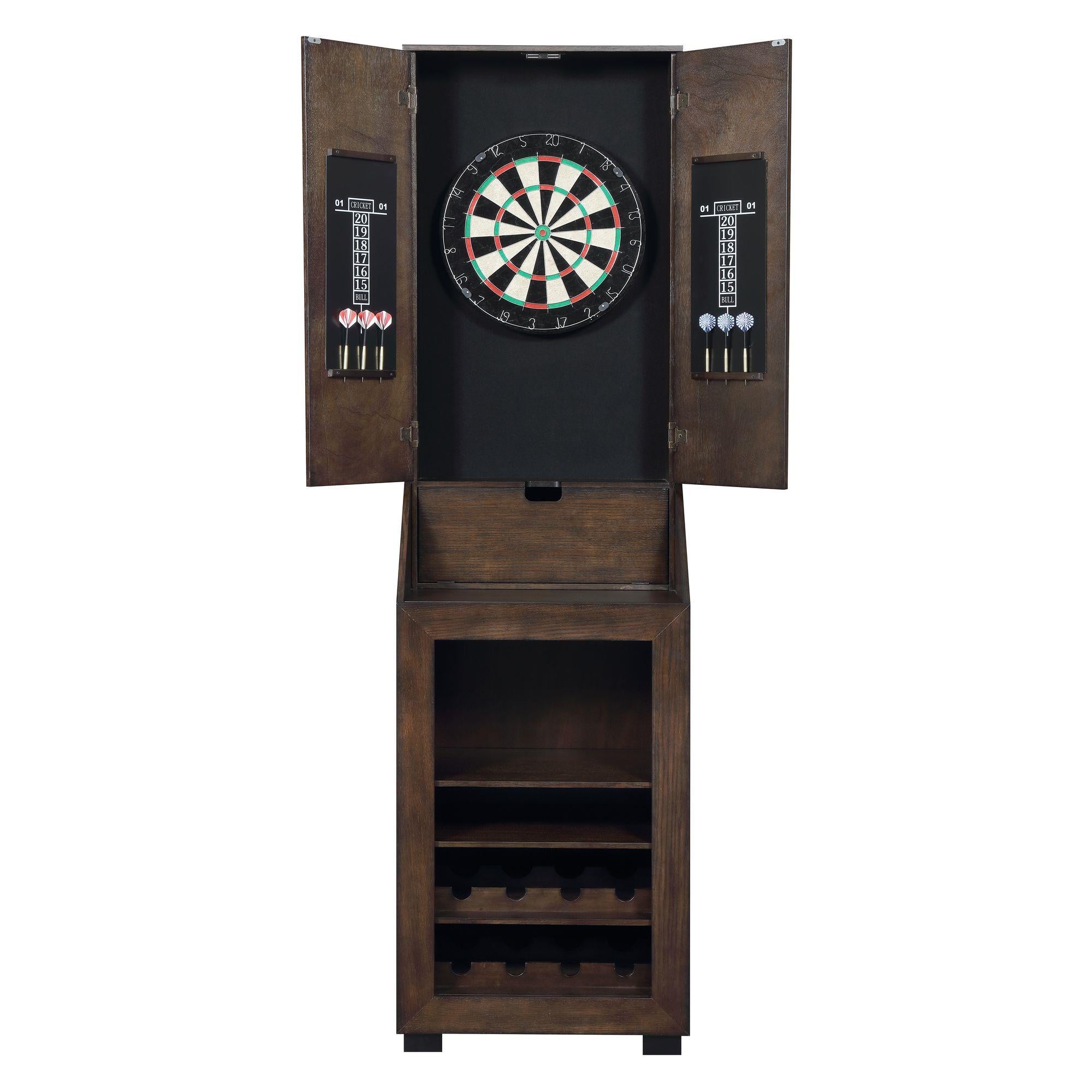 Elements International Bone GTBN100DBC S Dartboard Cabinet - Image 3