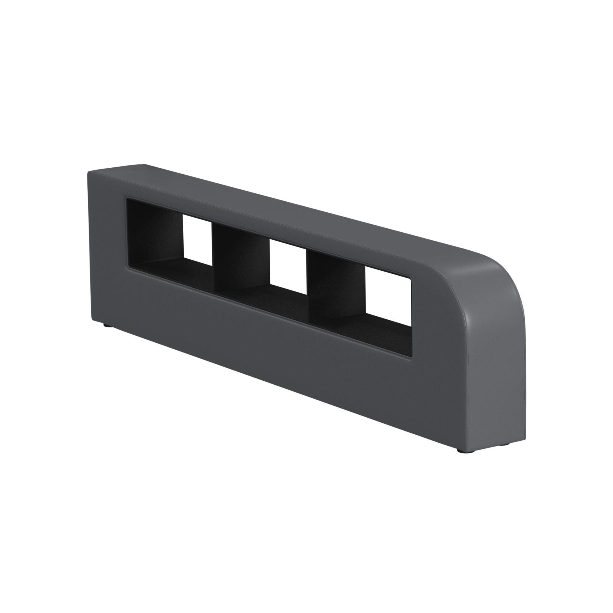 Elements International Valari UB-12820-3-BC Side Bookcase - Image 1