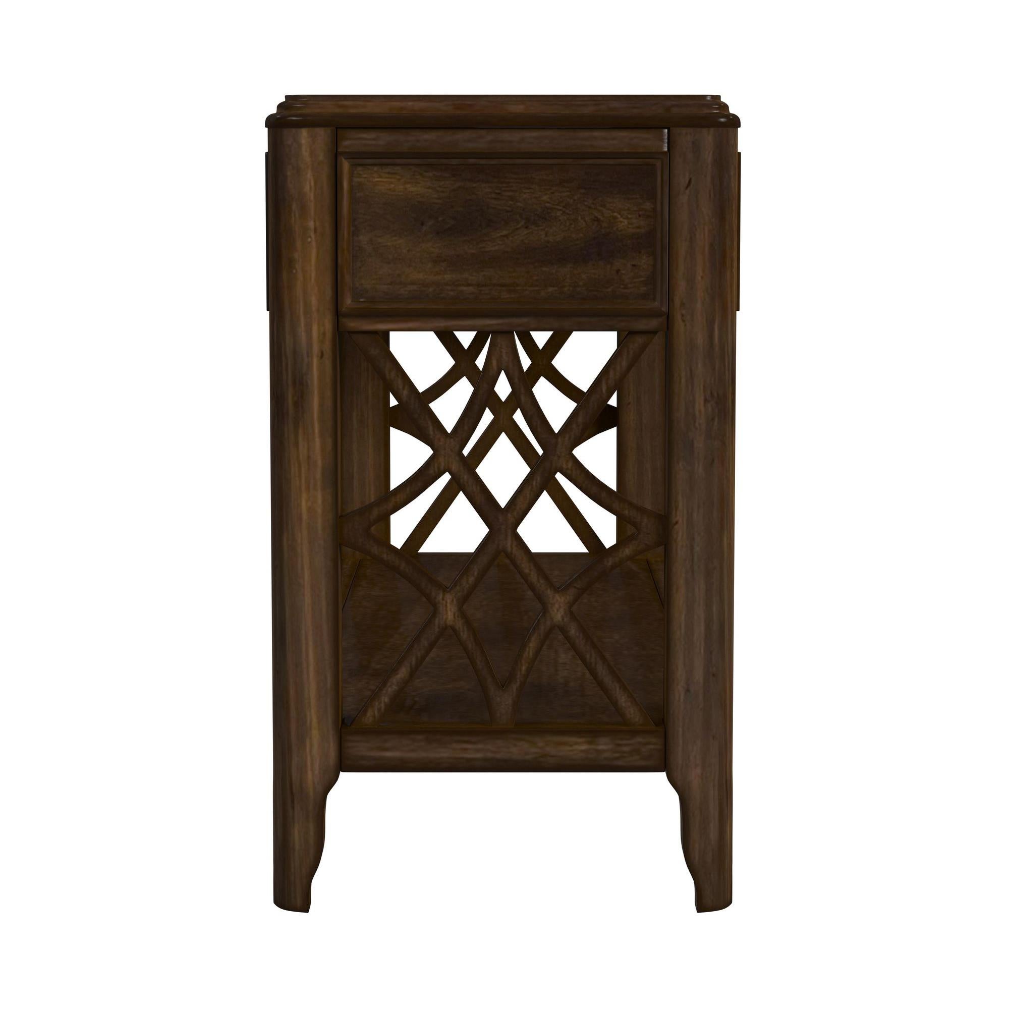 Elements International Phillipe T-5210-5-ST Sofa Table - Image 3