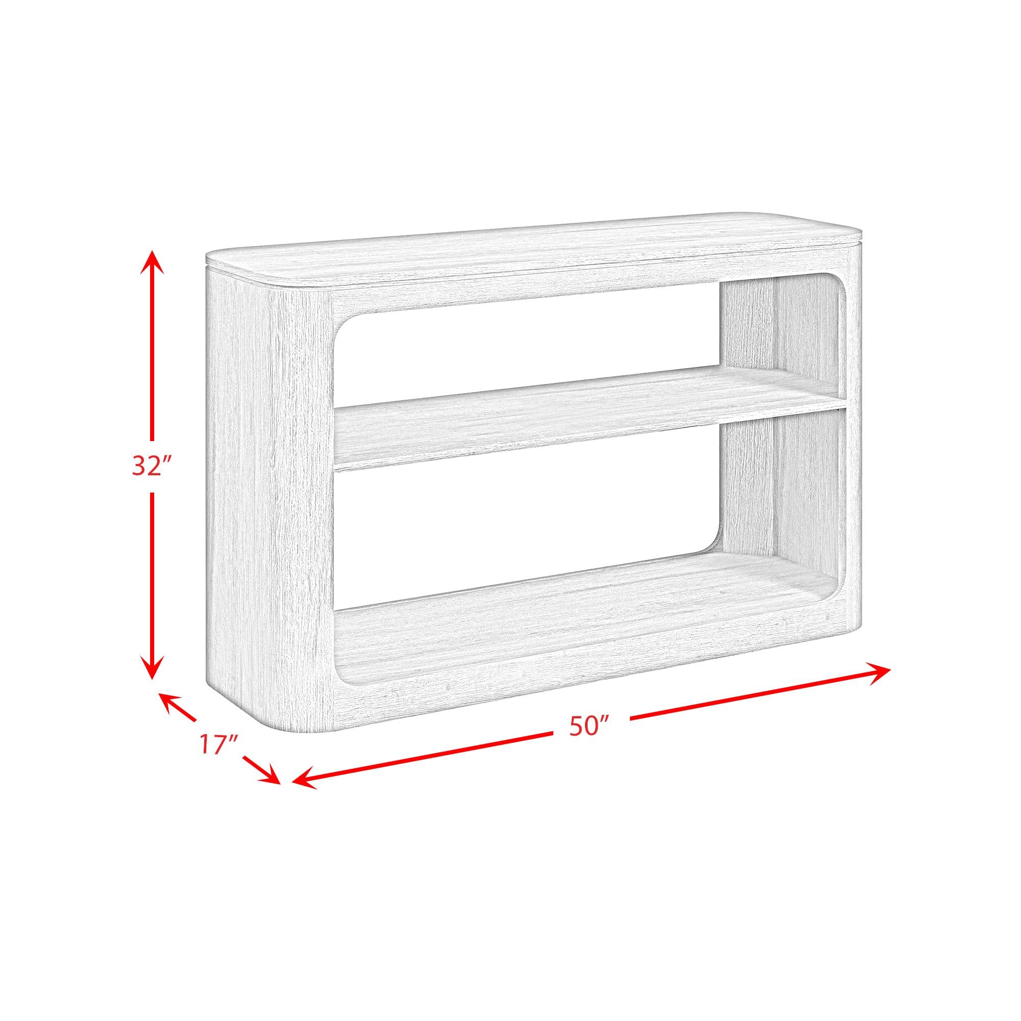 Elements International Rosalie T-16860-8-ST Sofa Table