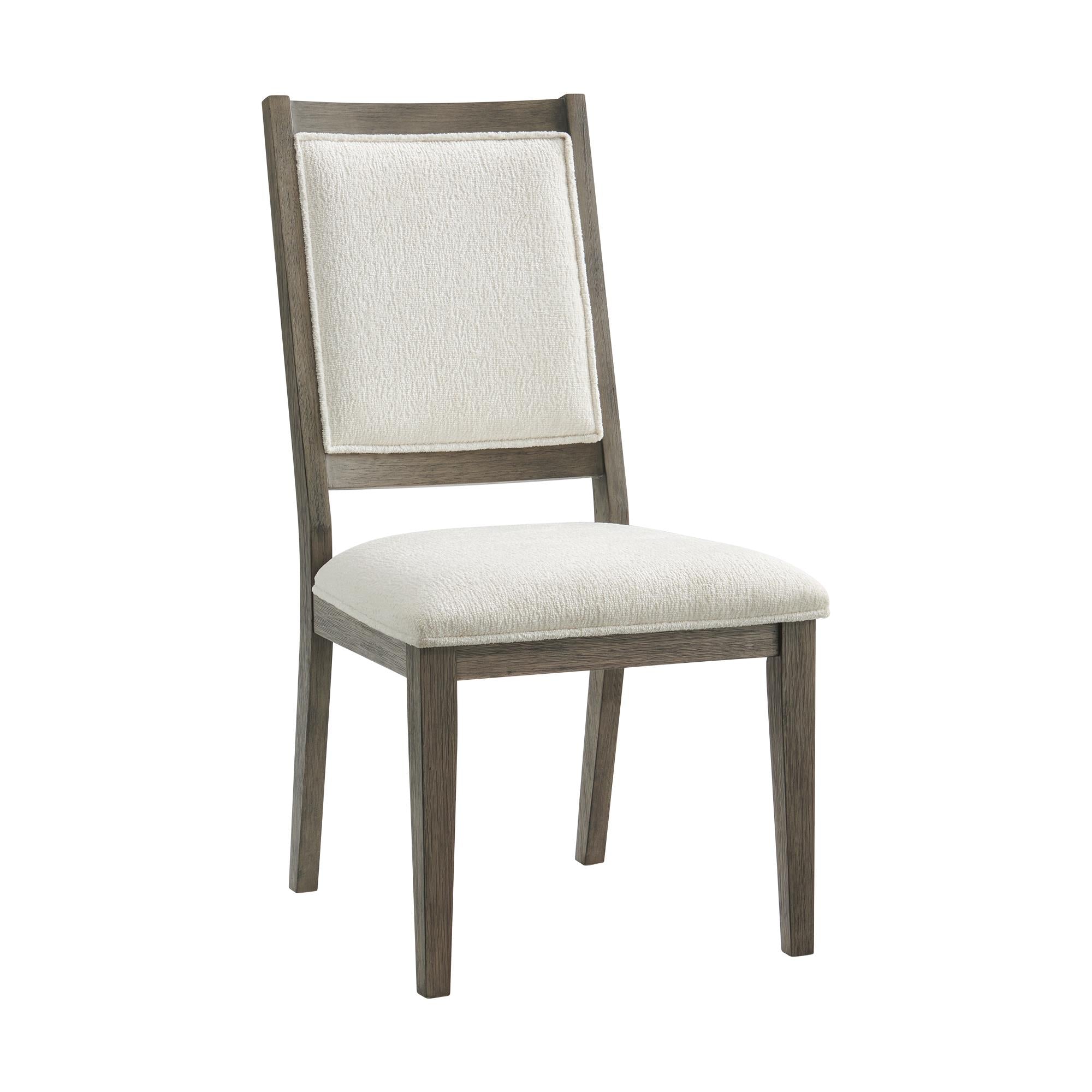 Elements International Versailles Contemporary D-3690-6-SC1 Square Back Dining Chair