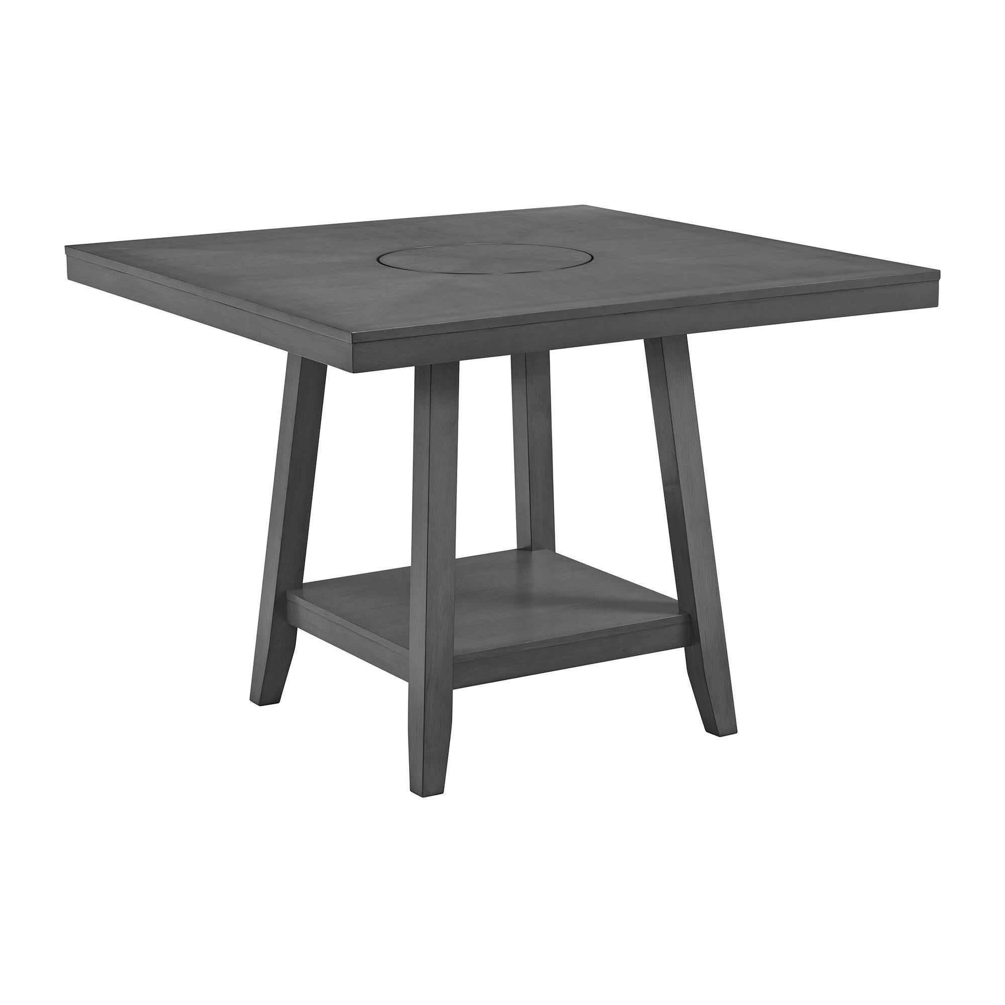 Elements International Seneca D-7670-3-CT Square Counter Table
