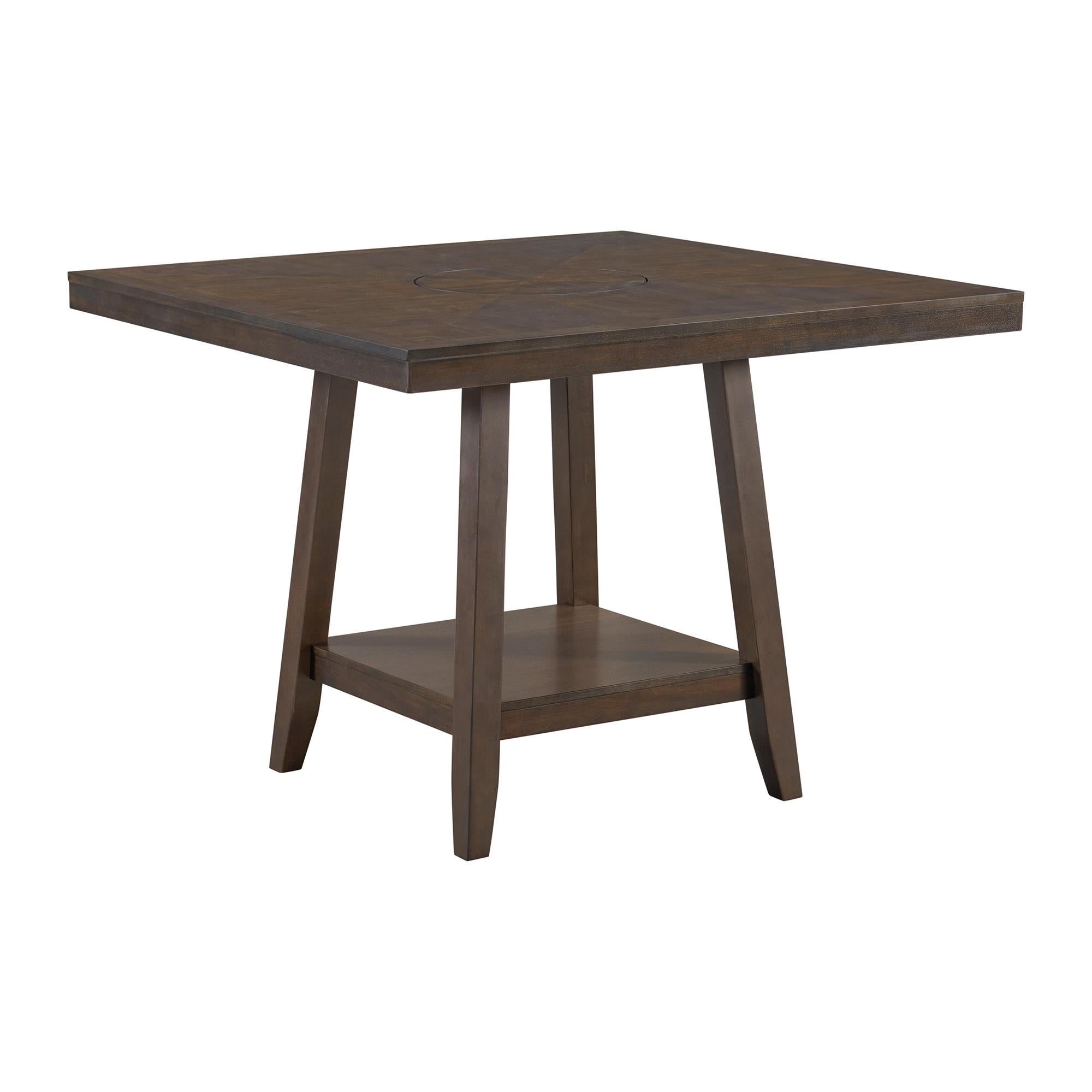 Elements International Seneca D-7670-5-CT Square Counter Table