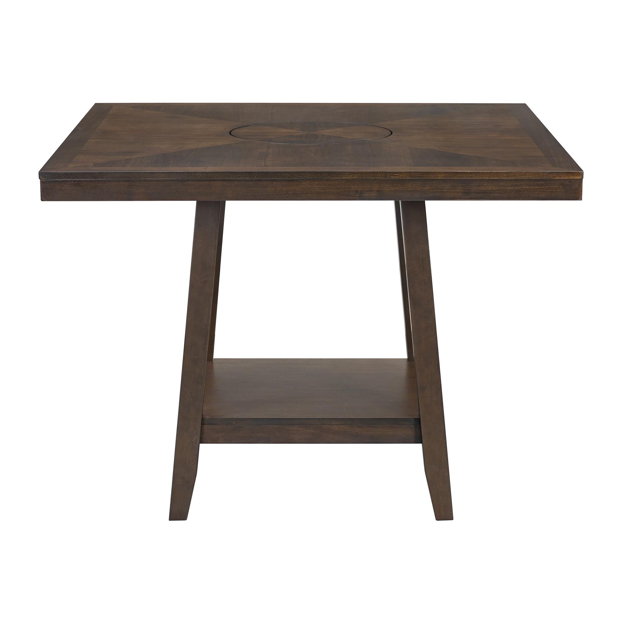 Elements International Seneca D-7670-5-CT Square Counter Table - Image 2