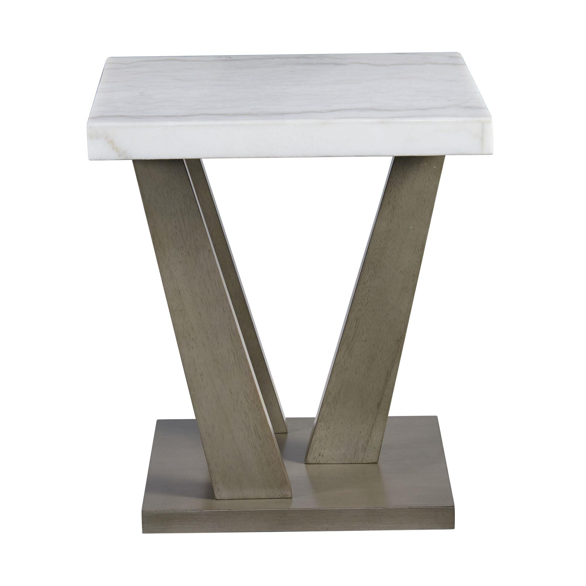 Elements International Greta T.6850.ET Square End Table - Image 2