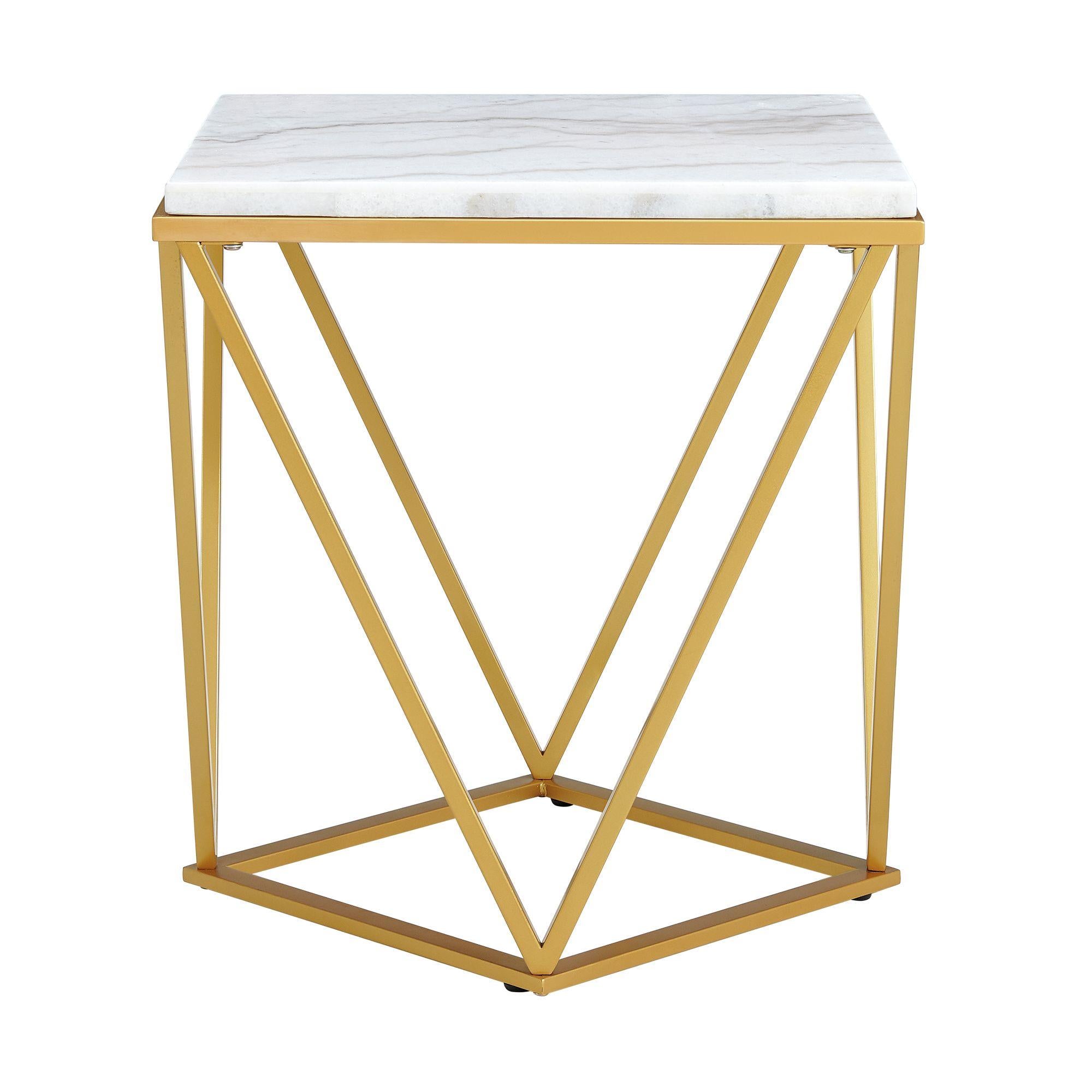 Elements International Riko CRK120ET Square End Table - Image 2
