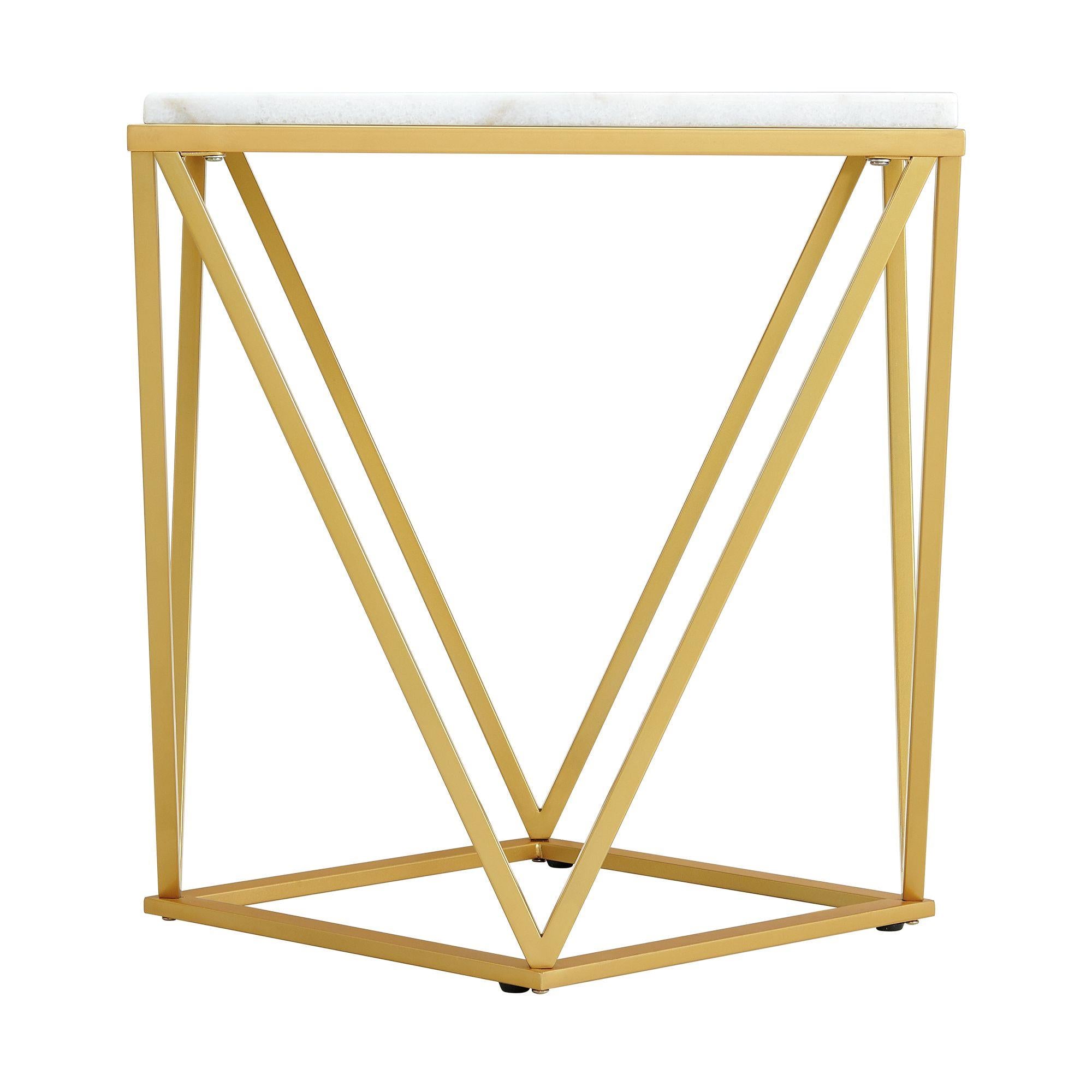 Elements International Riko CRK120ET Square End Table - Image 3