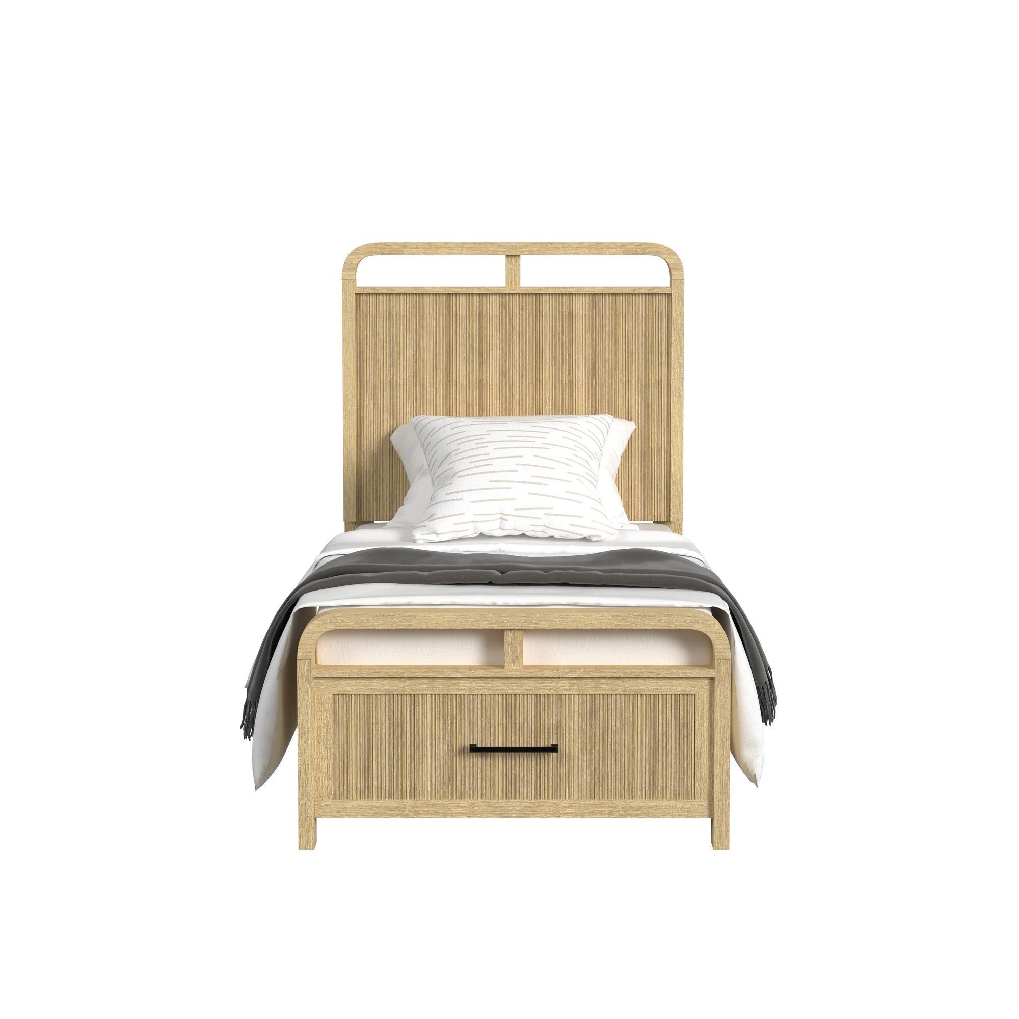Elements International Ridgemont B-14440-6-TSB Twin Storage Bed - Image 2
