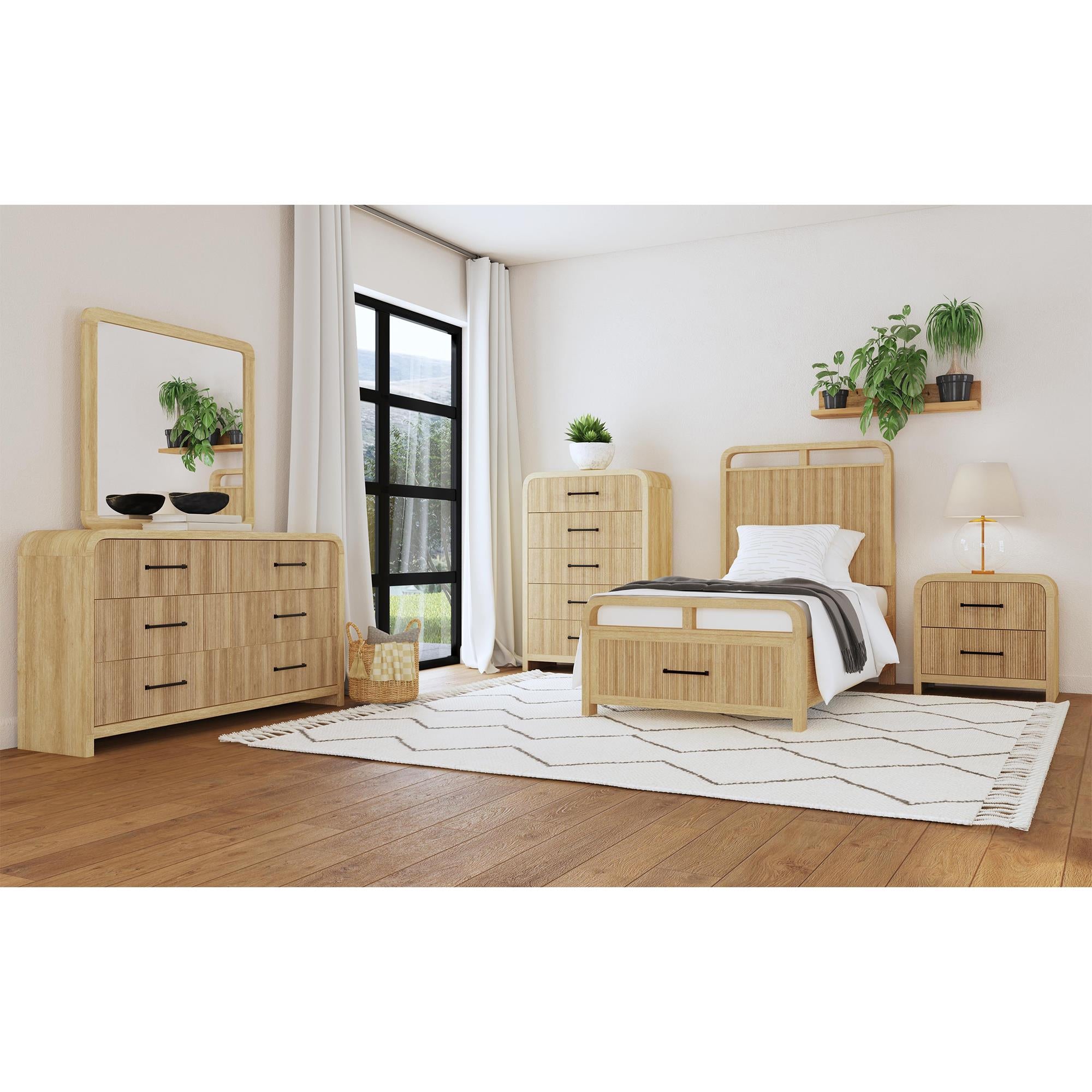 Elements International Ridgemont B-14440-6-TSB Twin Storage Bed - Image 3