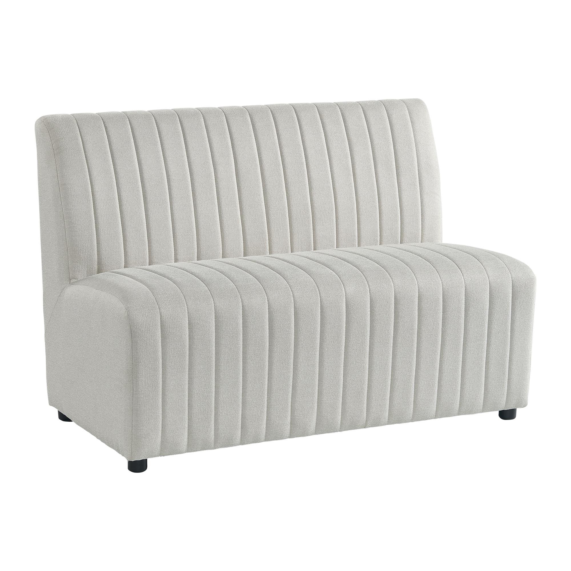 Elements International Jemma D-7570-6-BN Upholstered Bench