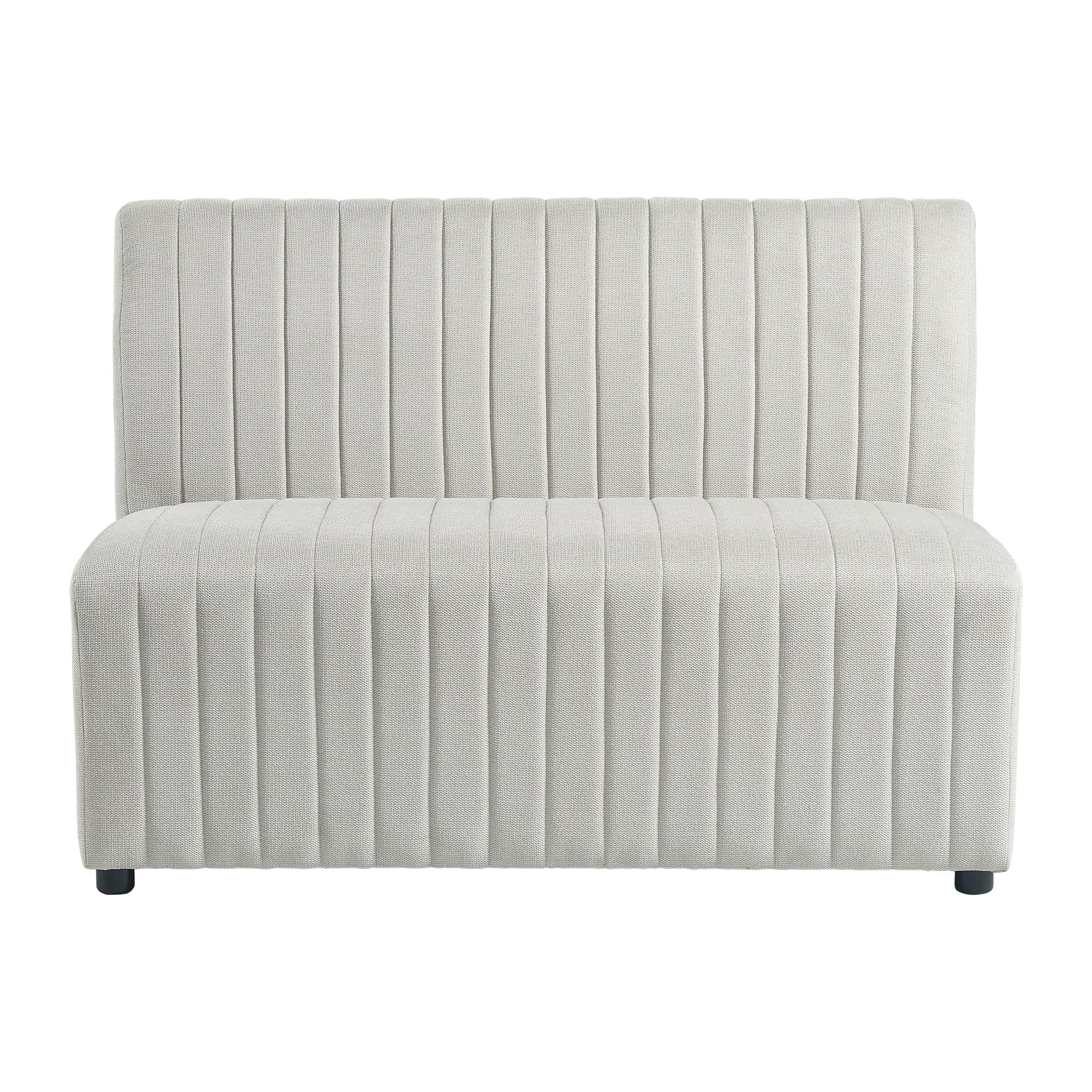 Elements International Jemma D-7570-6-BN Upholstered Bench - Image 2