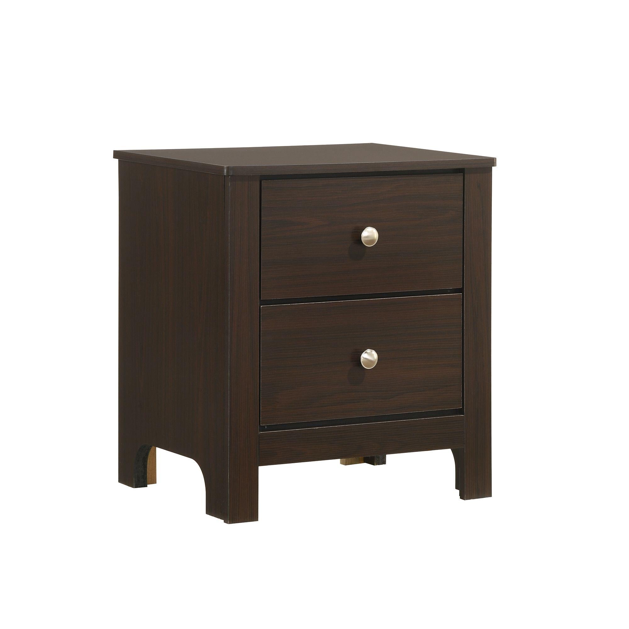 Elements International Sami SM590NS Youth 2-Drawer Nightstand