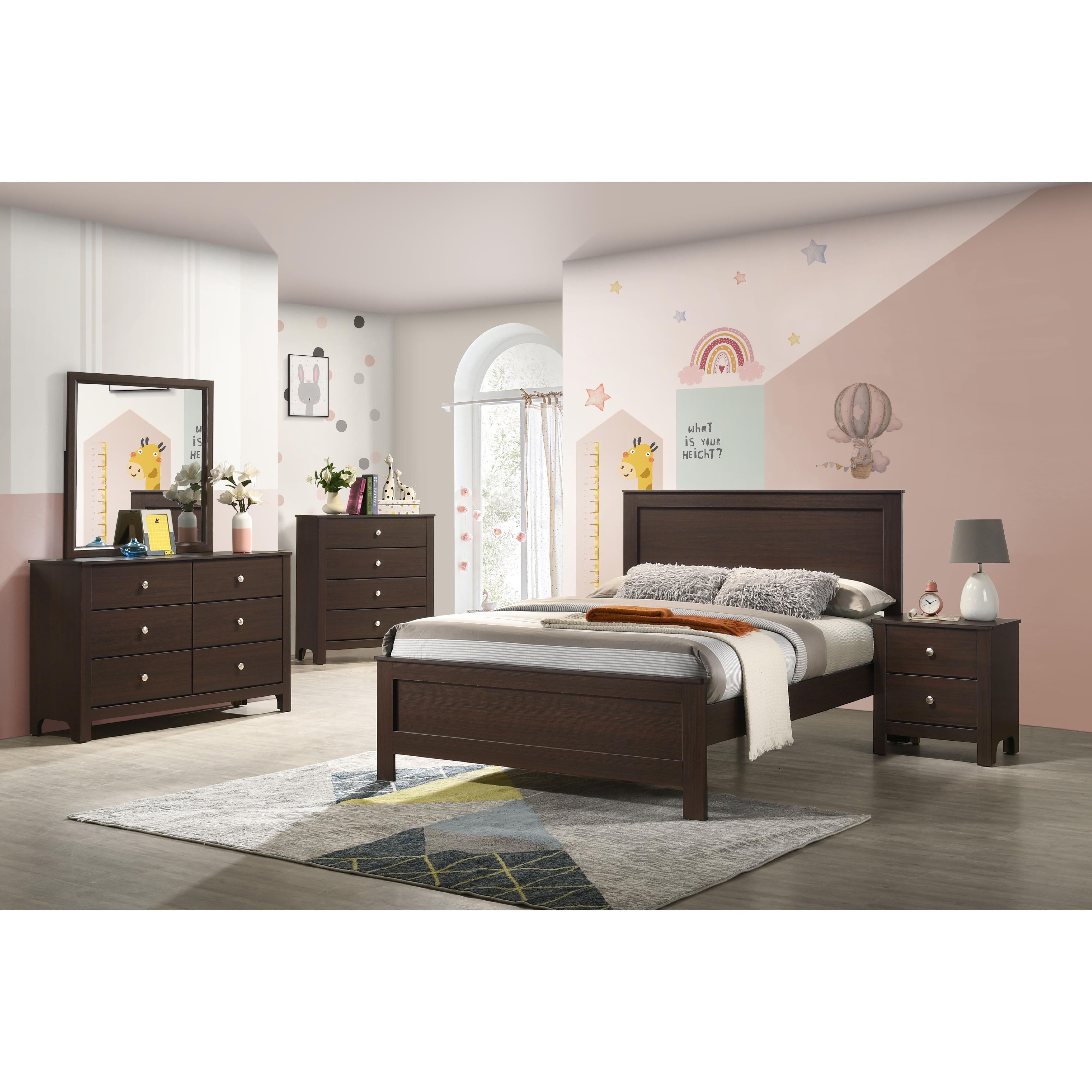 Elements International Sami SM590DR Youth 6-Drawer Dresser - Image 3