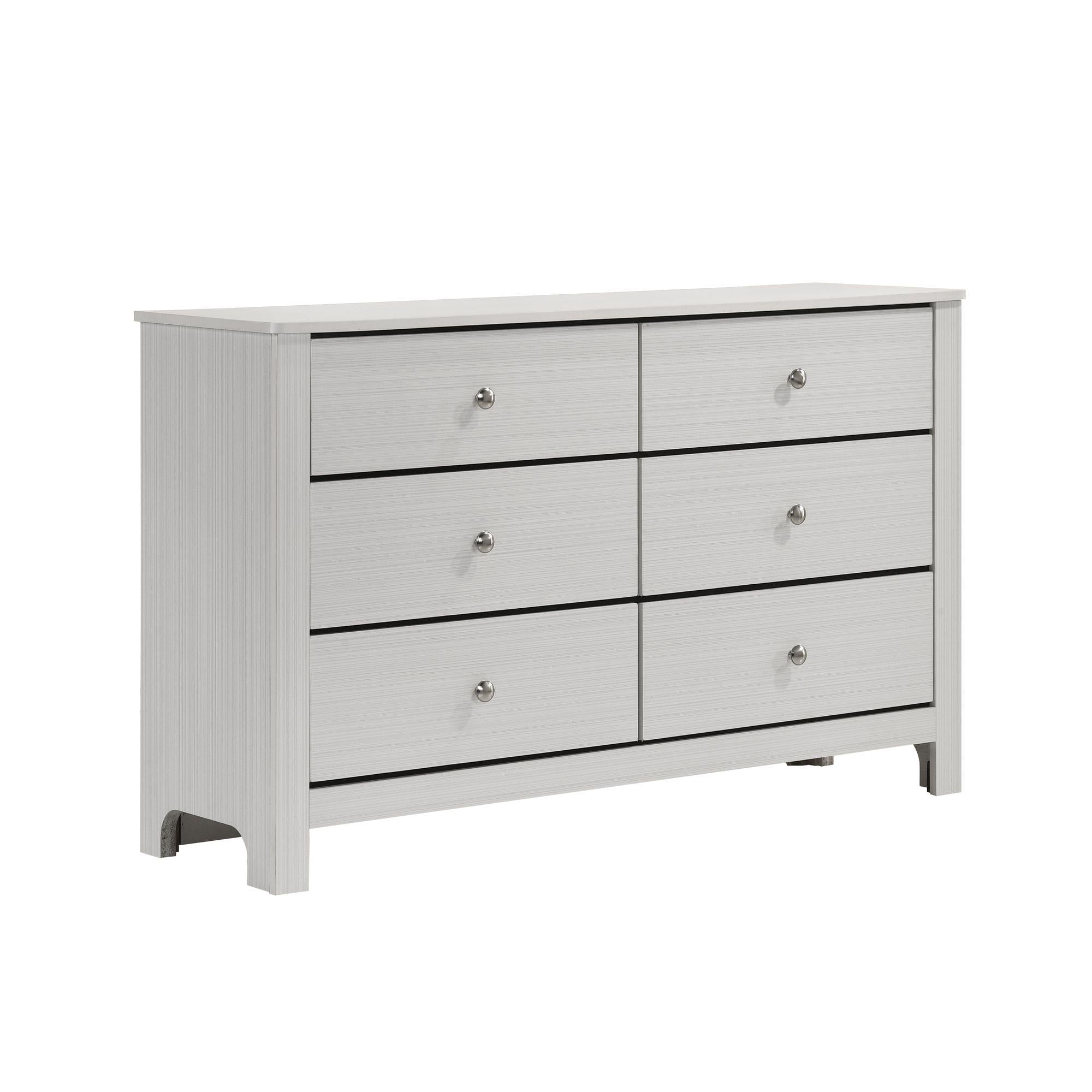 Elements International Sami SM790DR Youth 6-Drawer Dresser