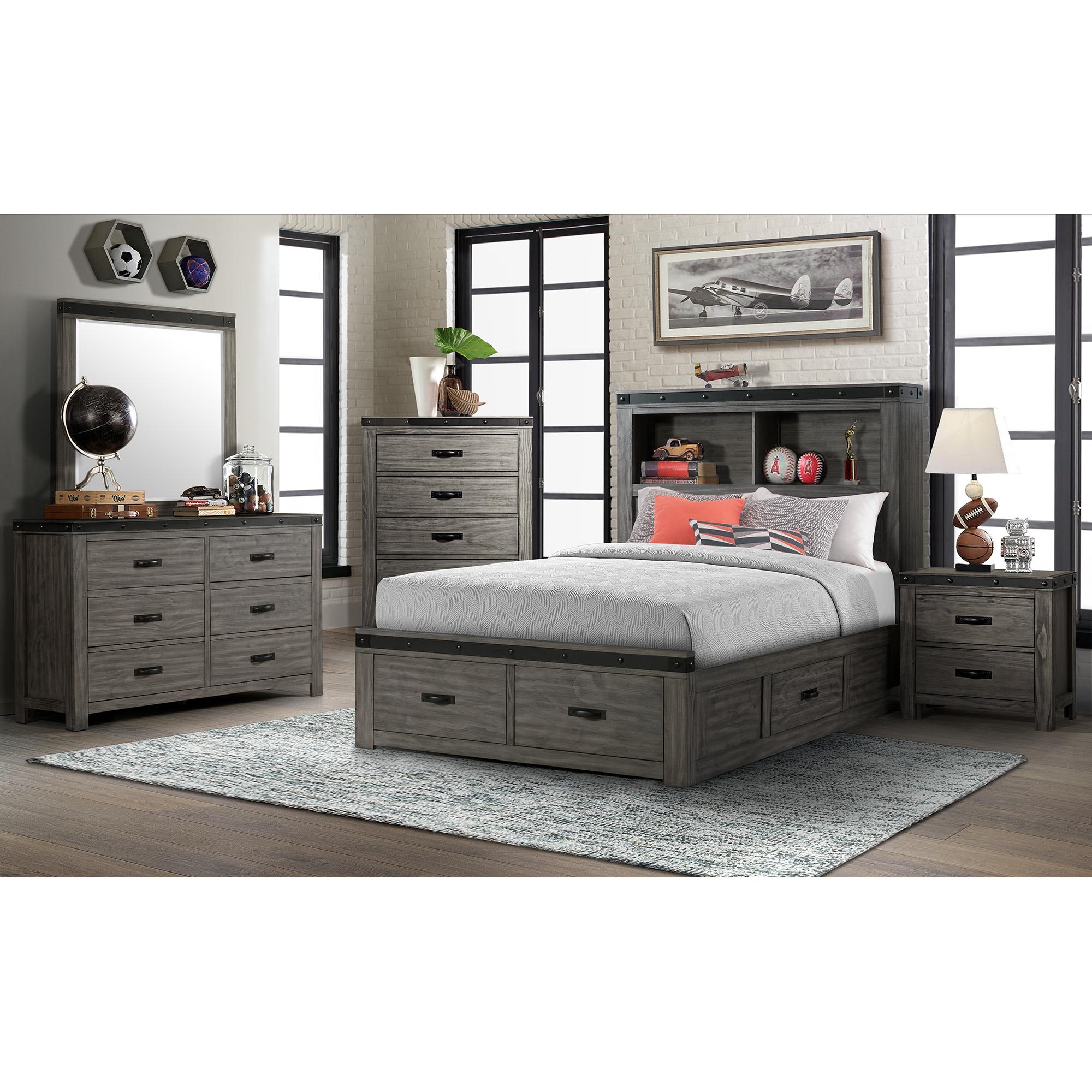 Elements International Wade WE650DR Youth Dresser 6 Drawer - Image 3