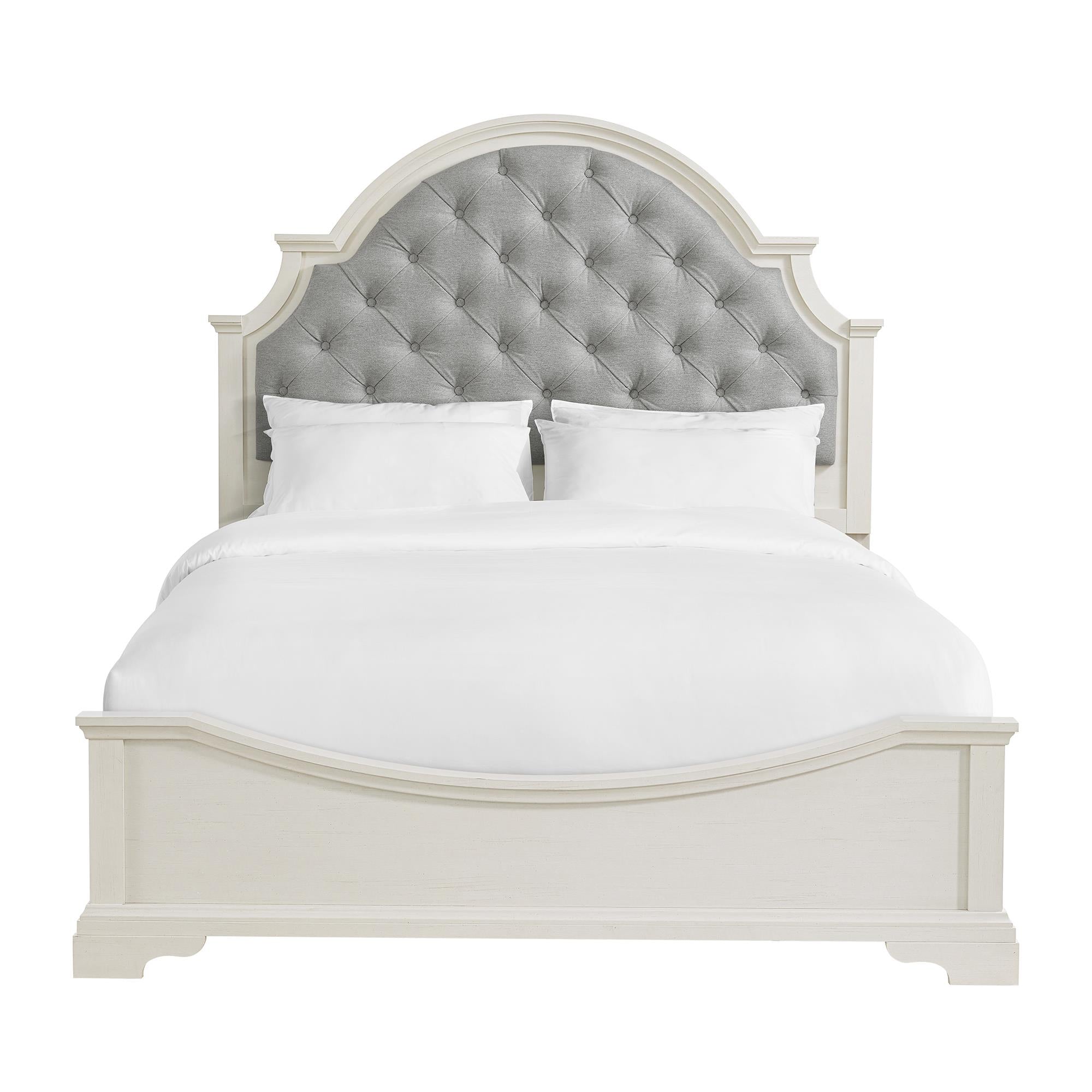 Elements International Eastwood Y-13160-7-QUB Youth Queen Upholstered Bed - Image 2