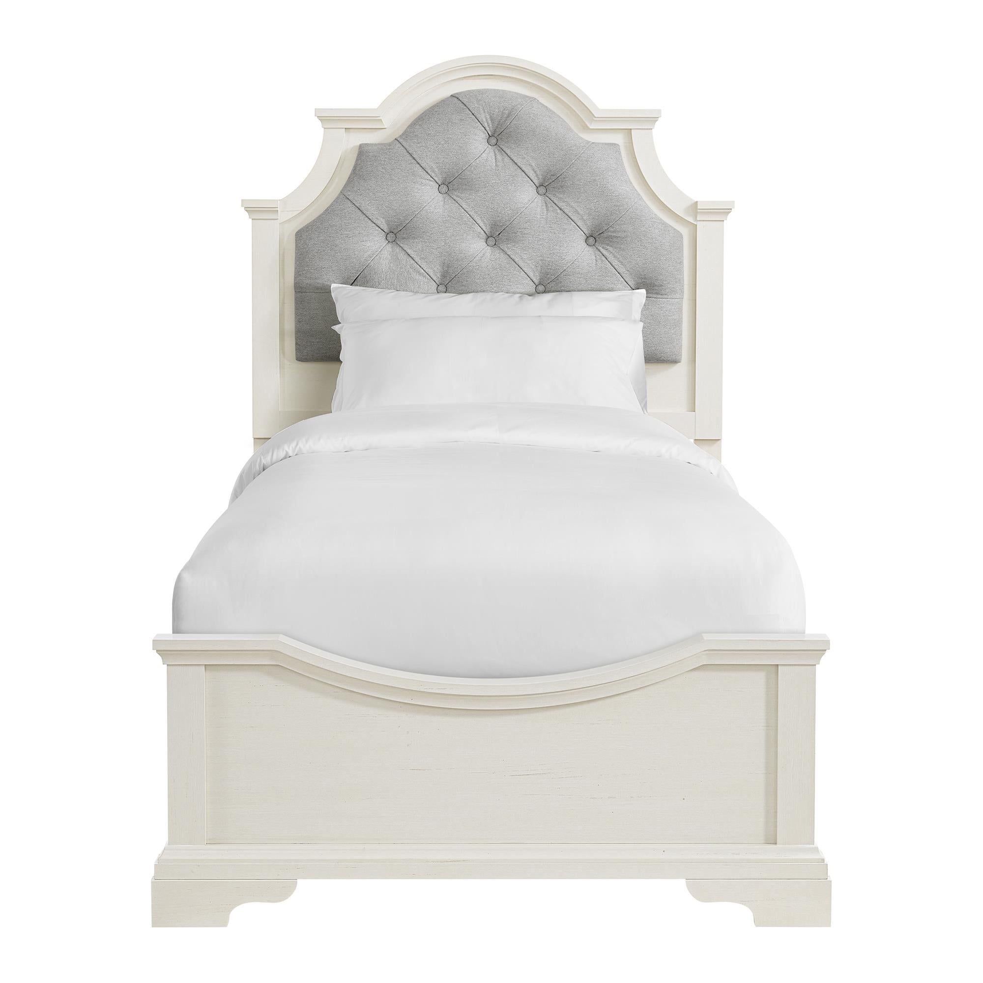 Elements International Eastwood Y-13160-7-TUB Youth Twin Upholstered Bed - Image 2
