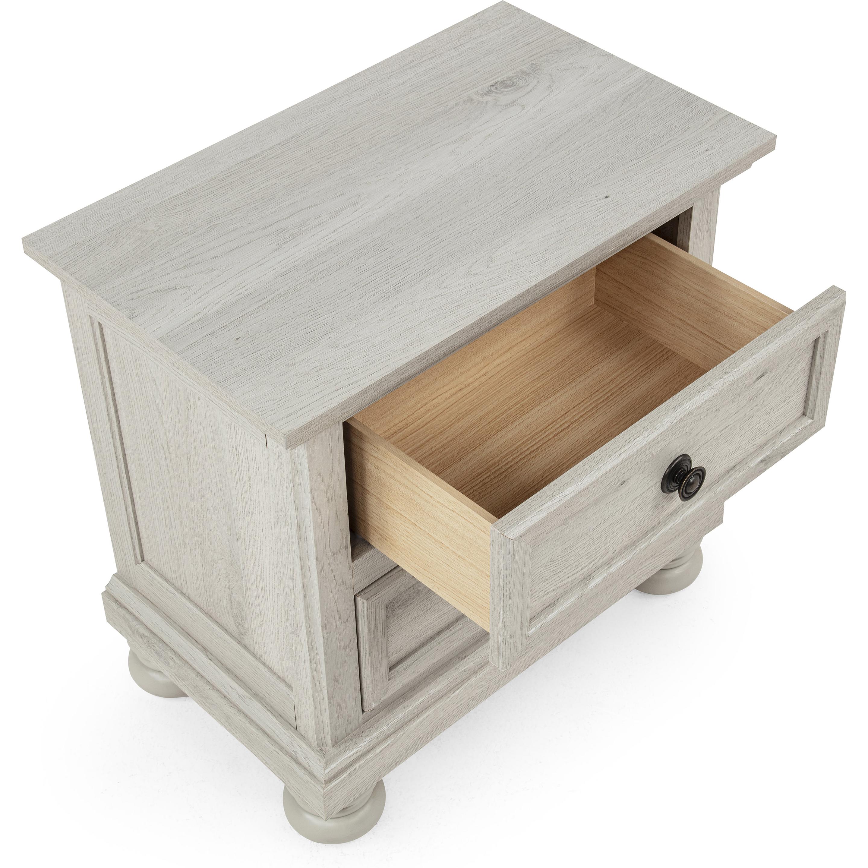 Crown Mark Claribelle B1820-2 Nightstand - White - Image 2