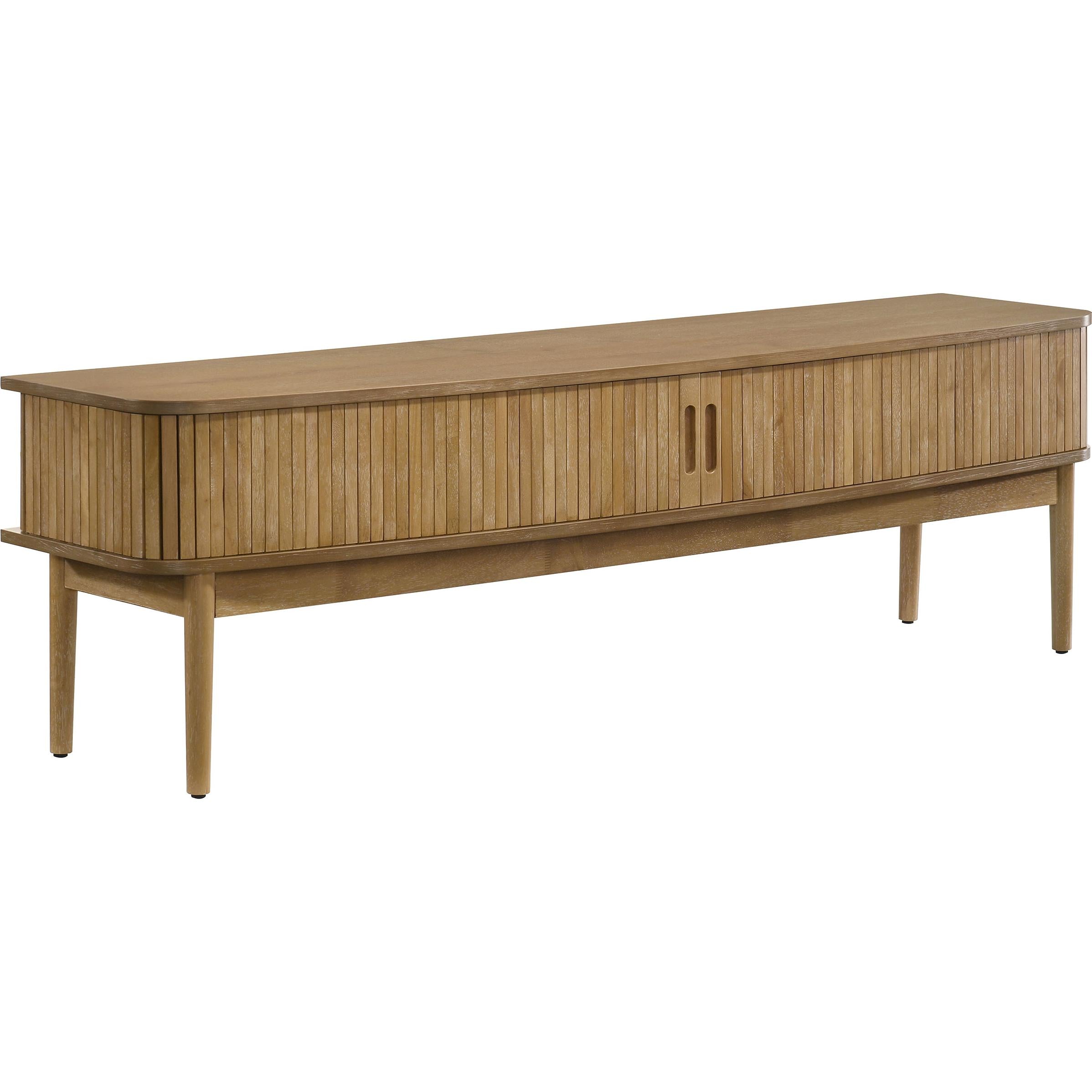 Coaster Furniture Croyden 722923 71-inch TV Stand Media Console – Weathered Natural