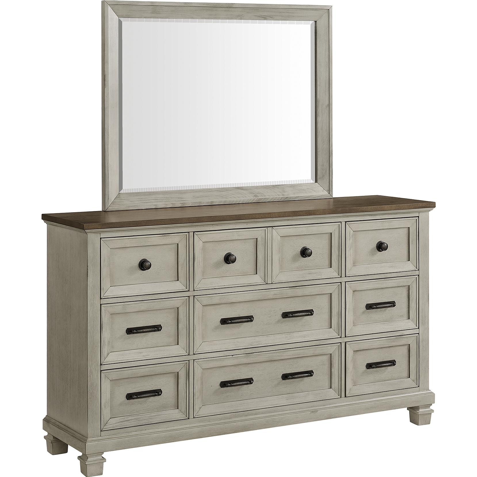 Elements International Farmington Dresser Mirror B-9890-7-MR - Image 2