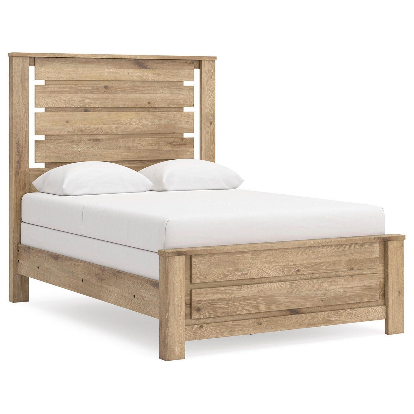 Benchcraft Brozmont B1045B8 Full Panel Bed