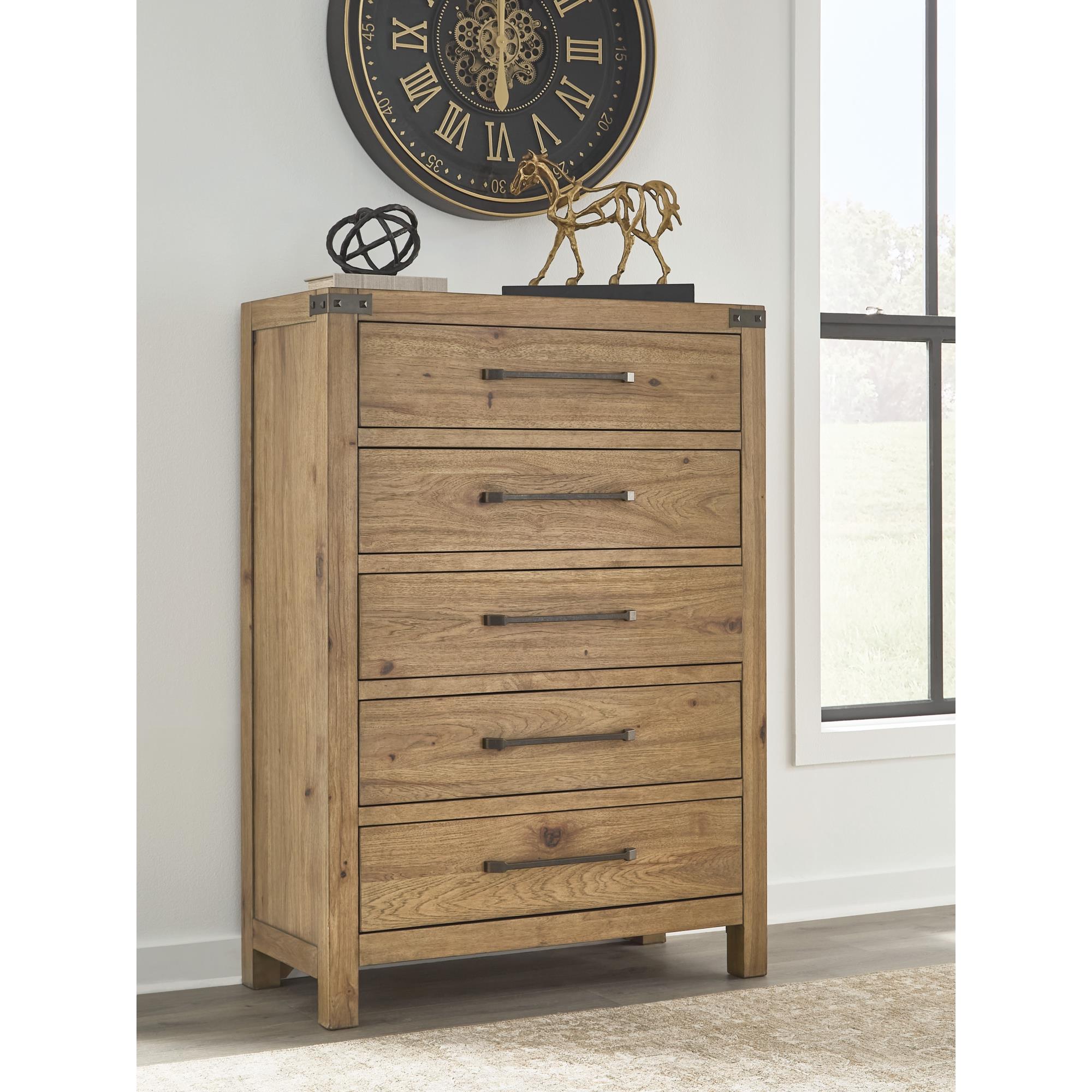 Benchcraft Ridgester B858-46 Five Drawer Chest - Image 2