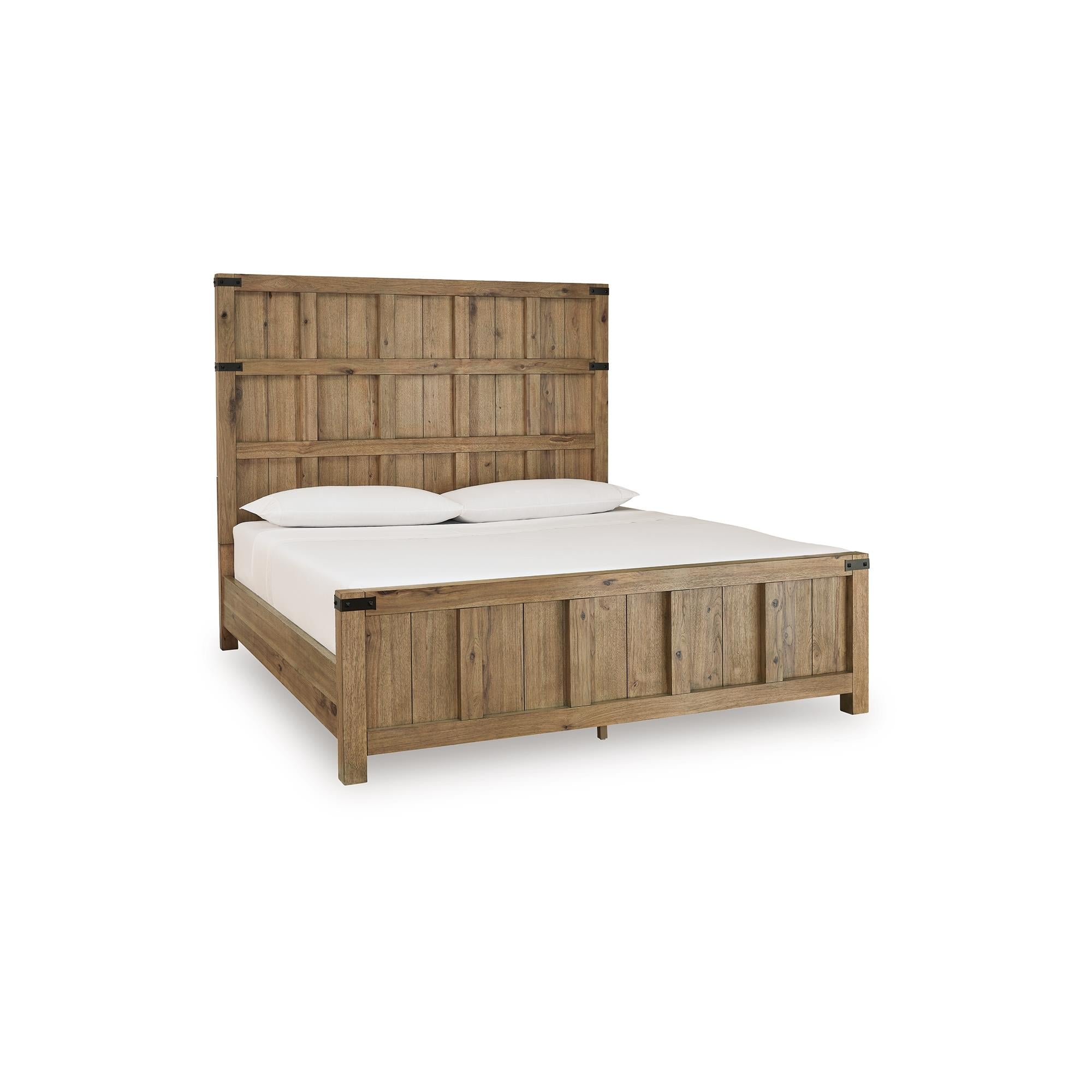 Benchcraft Ridgester B858B7 California King Panel Bed - Image 1