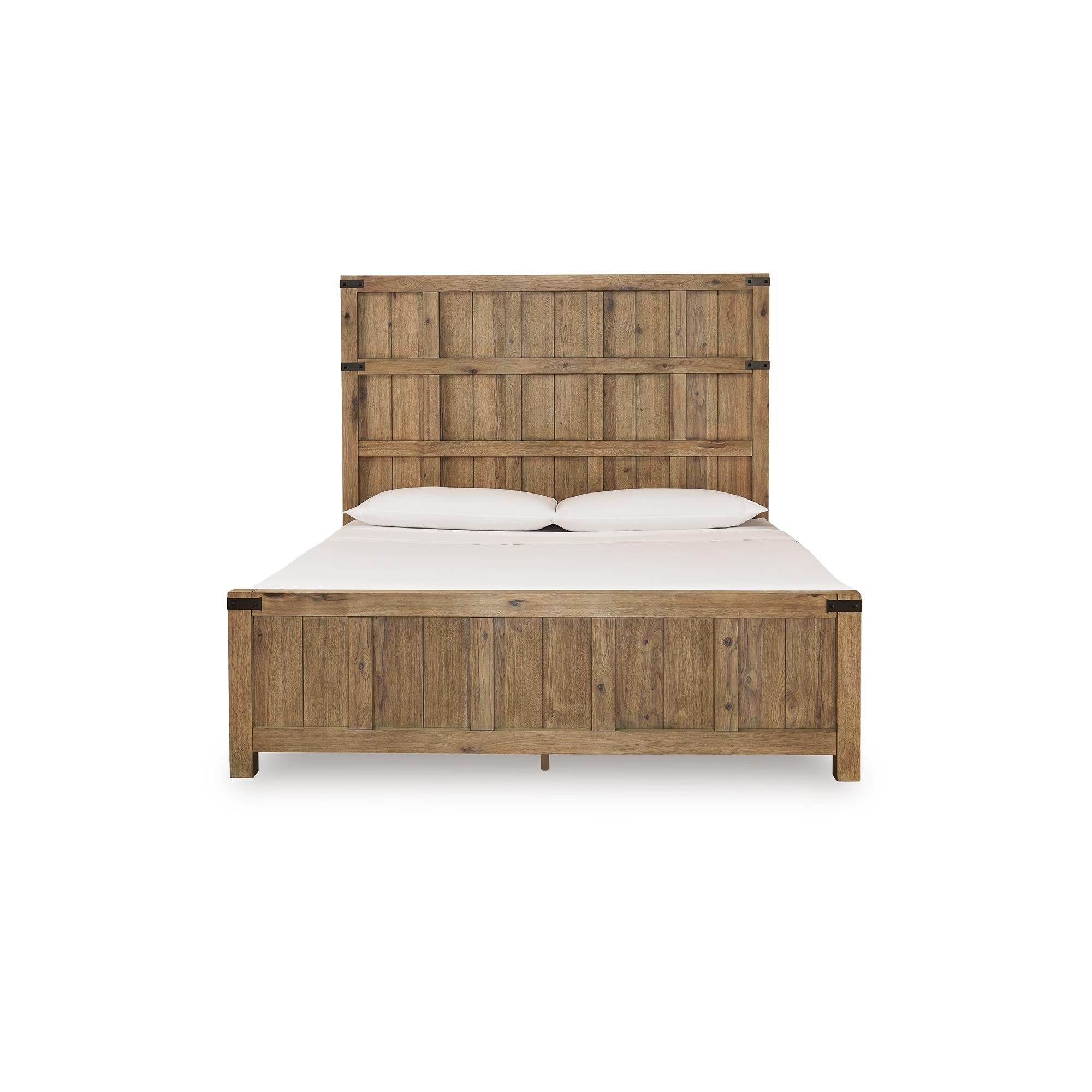 Benchcraft Ridgester B858B7 California King Panel Bed - Image 3